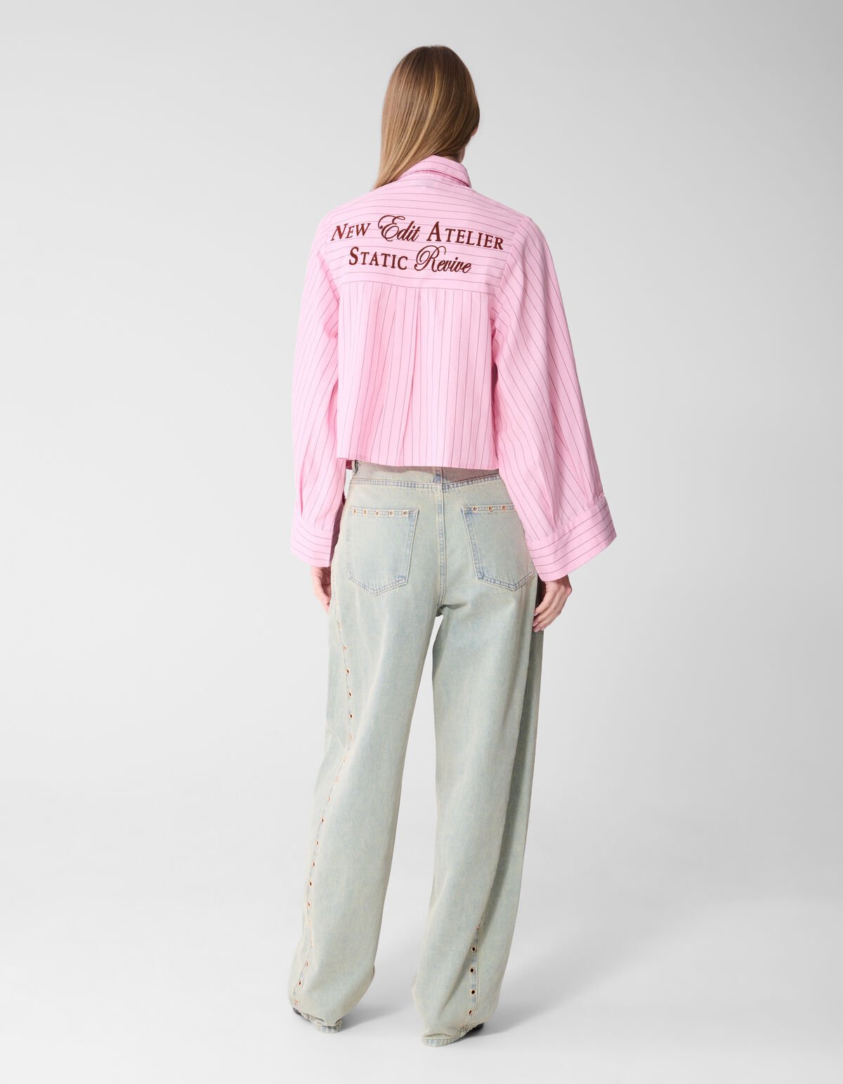 Jeans mit &Ouml;senverschluss, gebleicht SHOEBY WOMEN