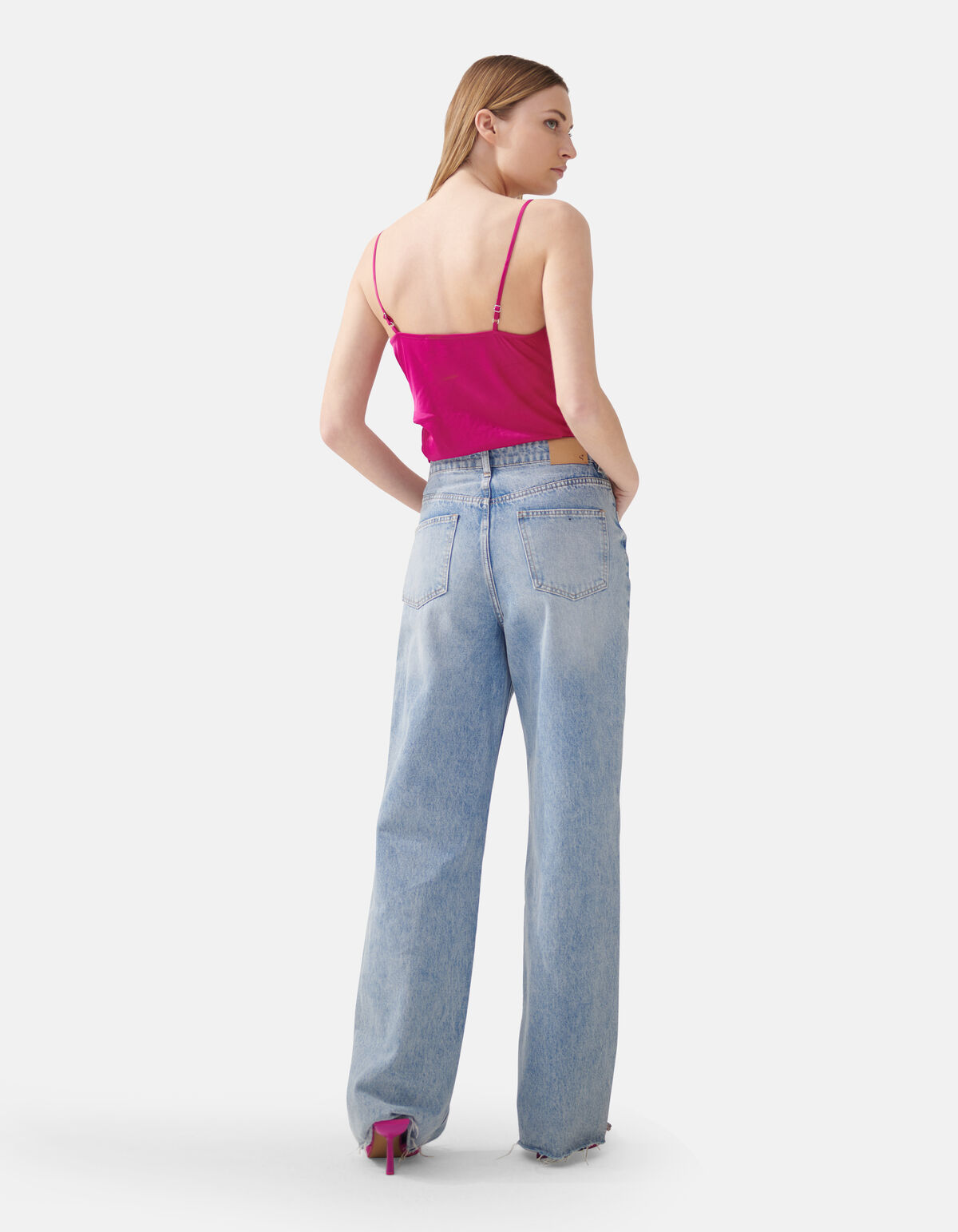 Satin-Singlet Dunkelrosa SHOEBY WOMEN