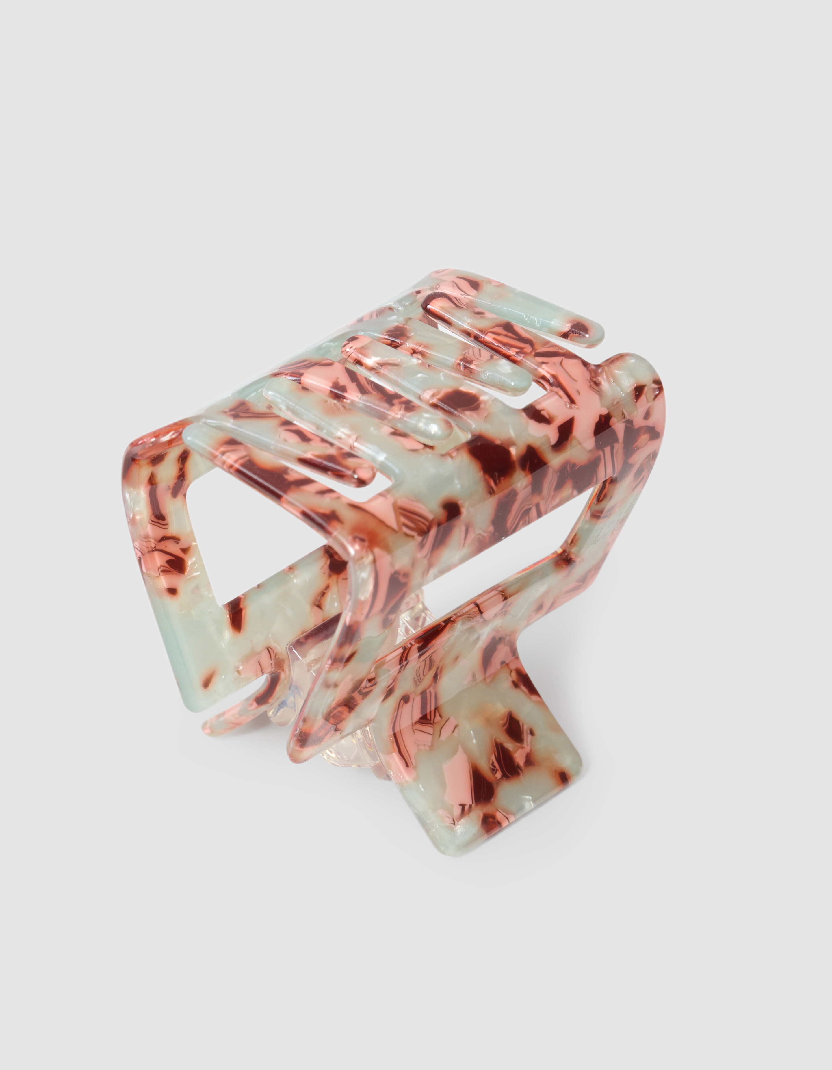 Haarspange Grau/Rosa SHOEBY ACCESSOIRES