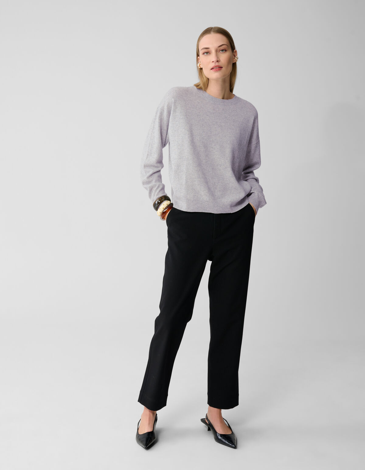 Strickpullover Hellgrau Von Lonneke SHOEBY WOMEN