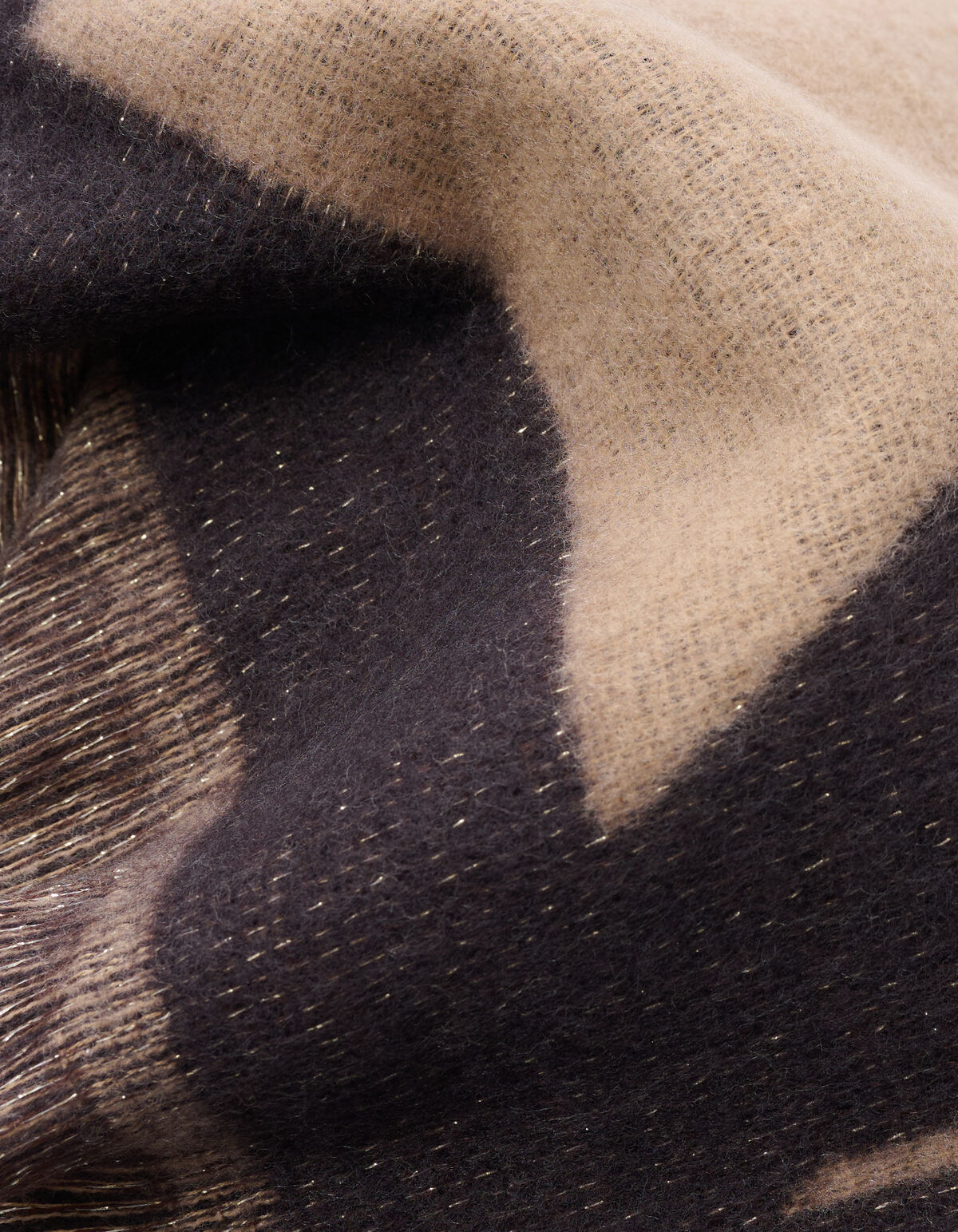 Lurexschal Braun SHOEBY ACCESSOIRES