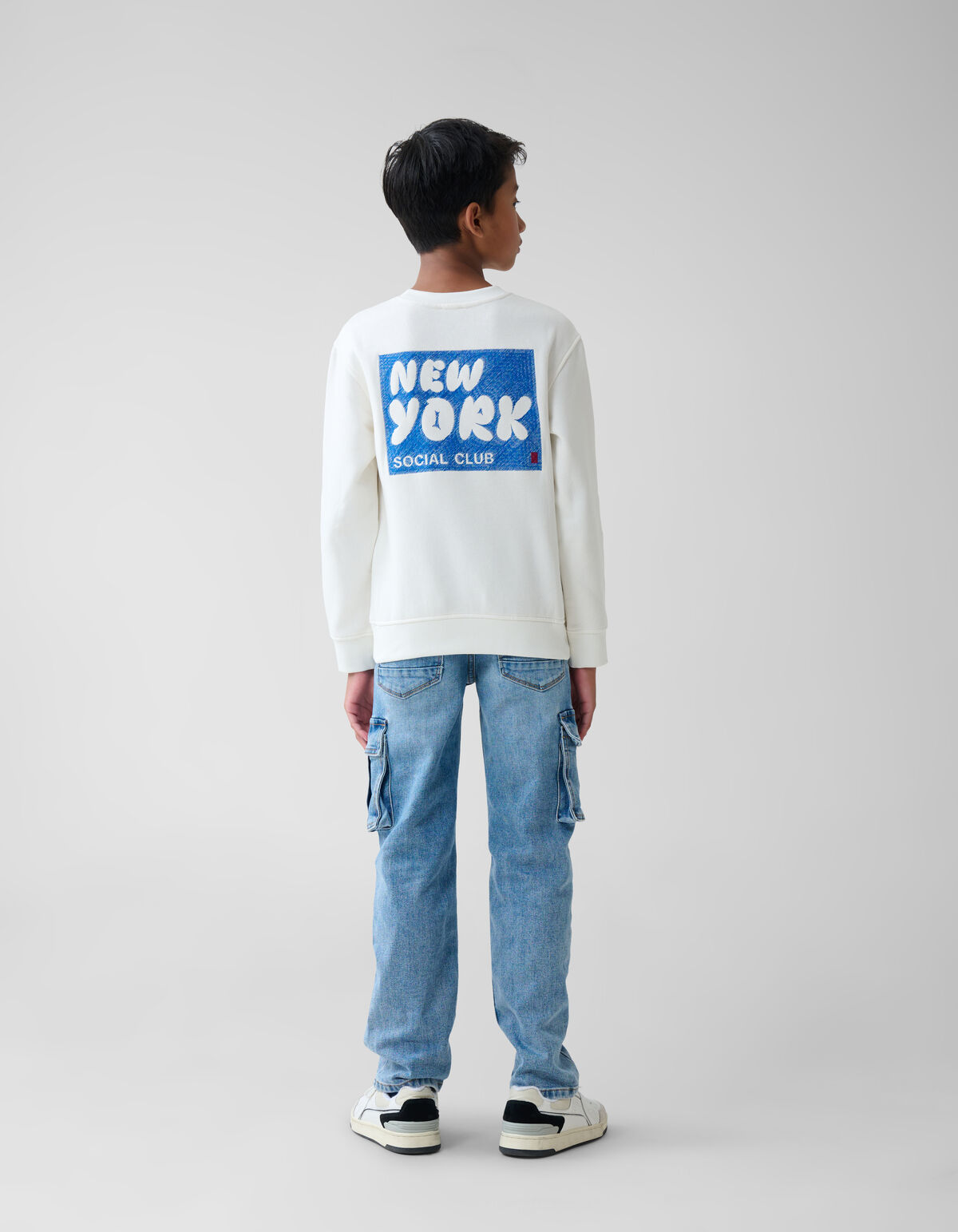Artwork Pullover Off White SHOEBY BOYS