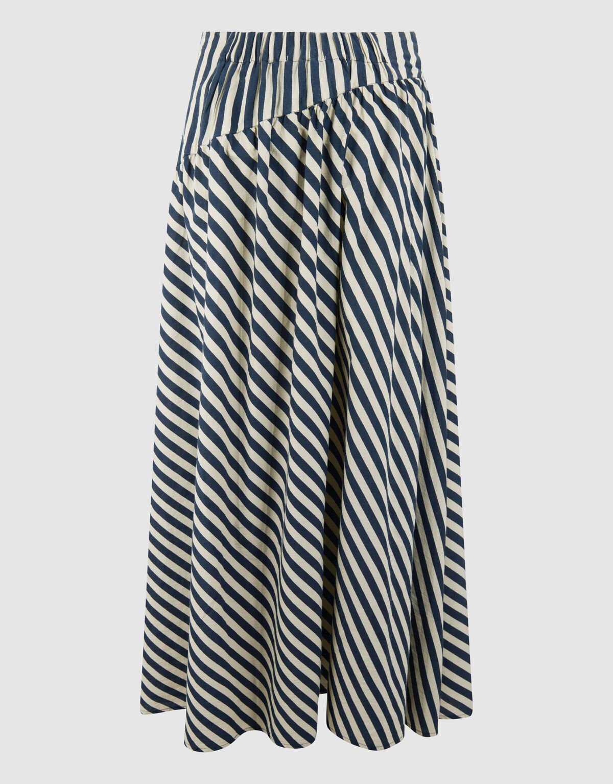 Gestreifter Maxi-Rock Hellgr&uuml;n von Lonneke SHOEBY WOMEN