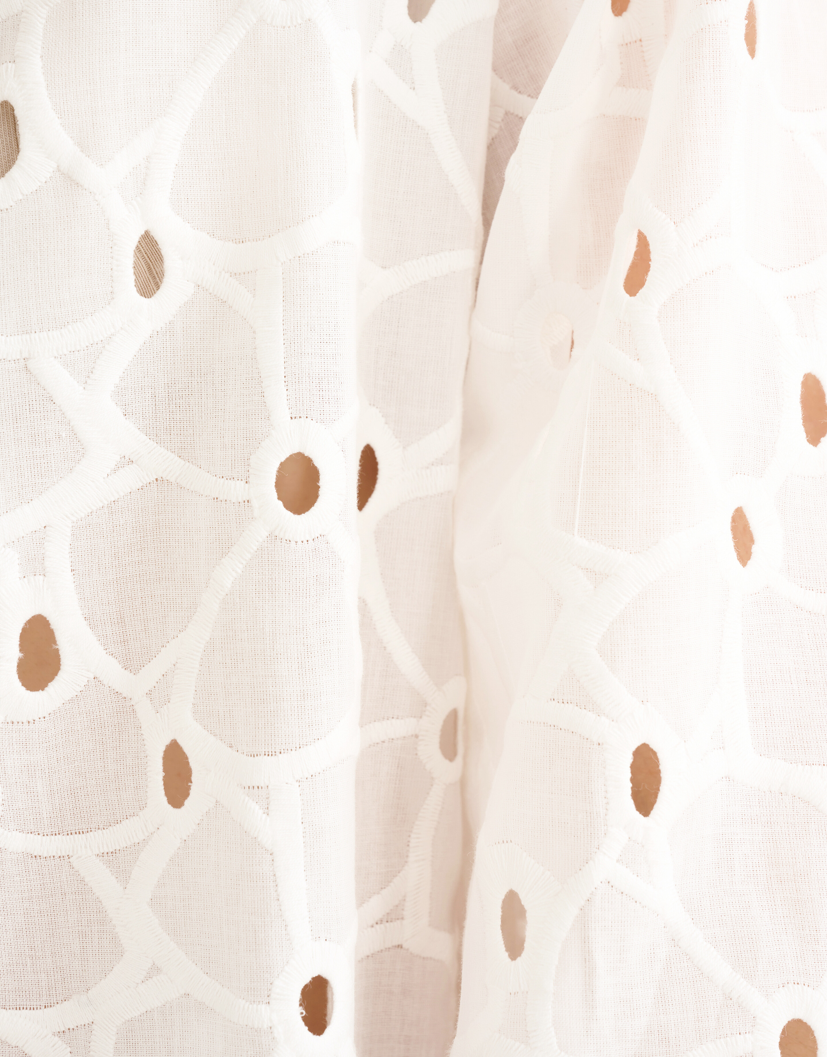Broderie Blouse Gebroken Wit SHOEBY WOMEN