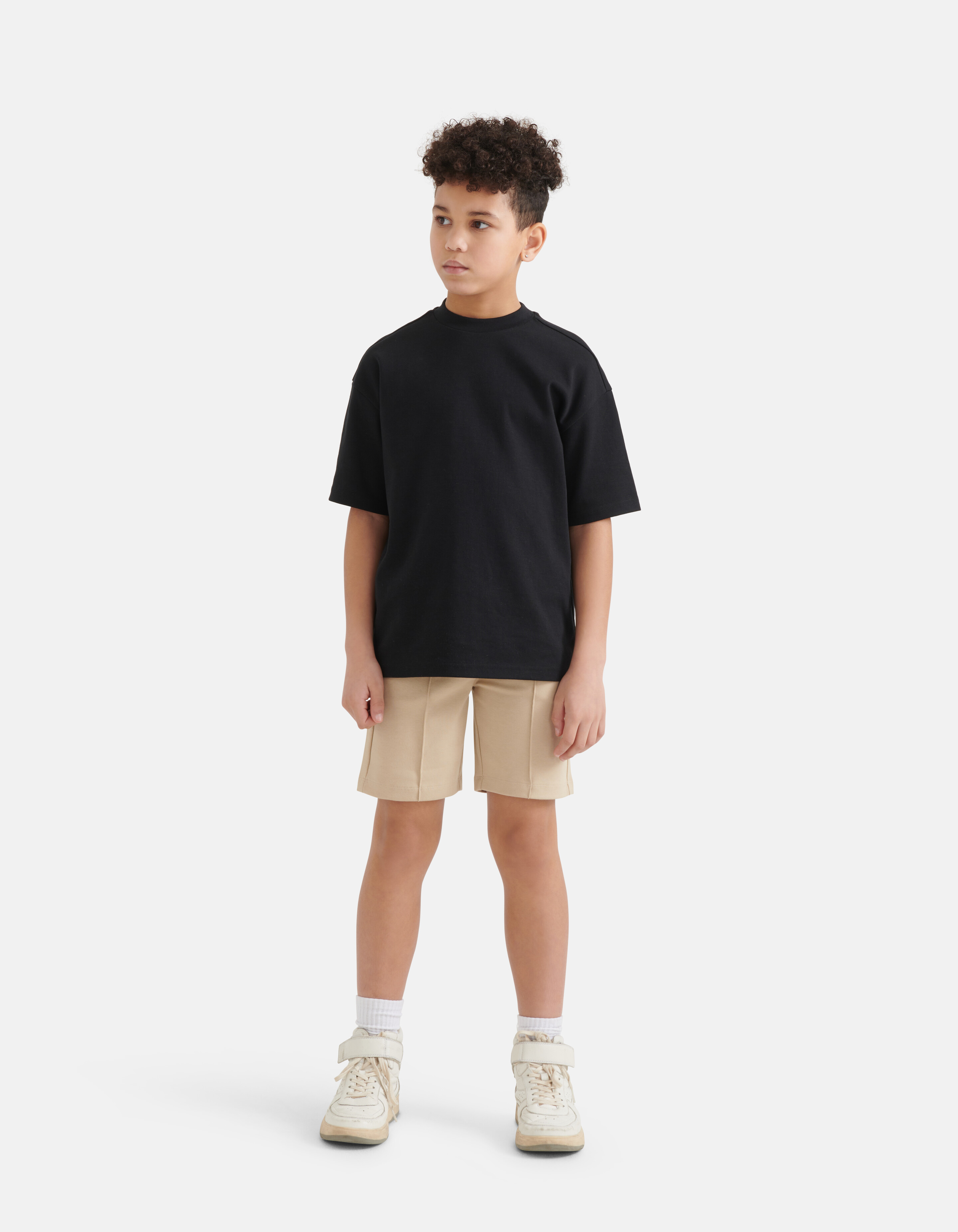 Oversized T-Shirt Schwarz JILL&MITCH