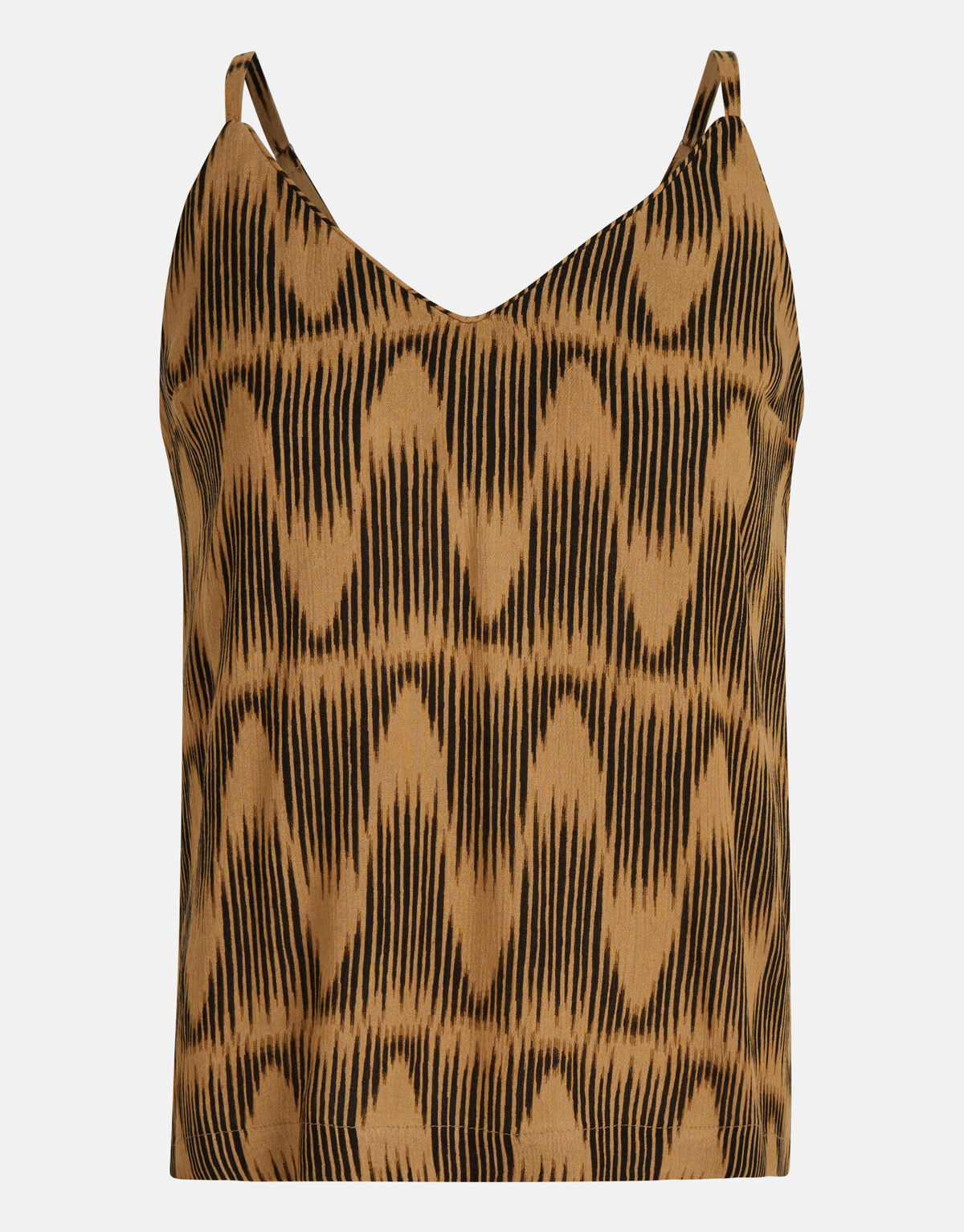 Crinkle Singlet Braun SHOEBY WOMEN