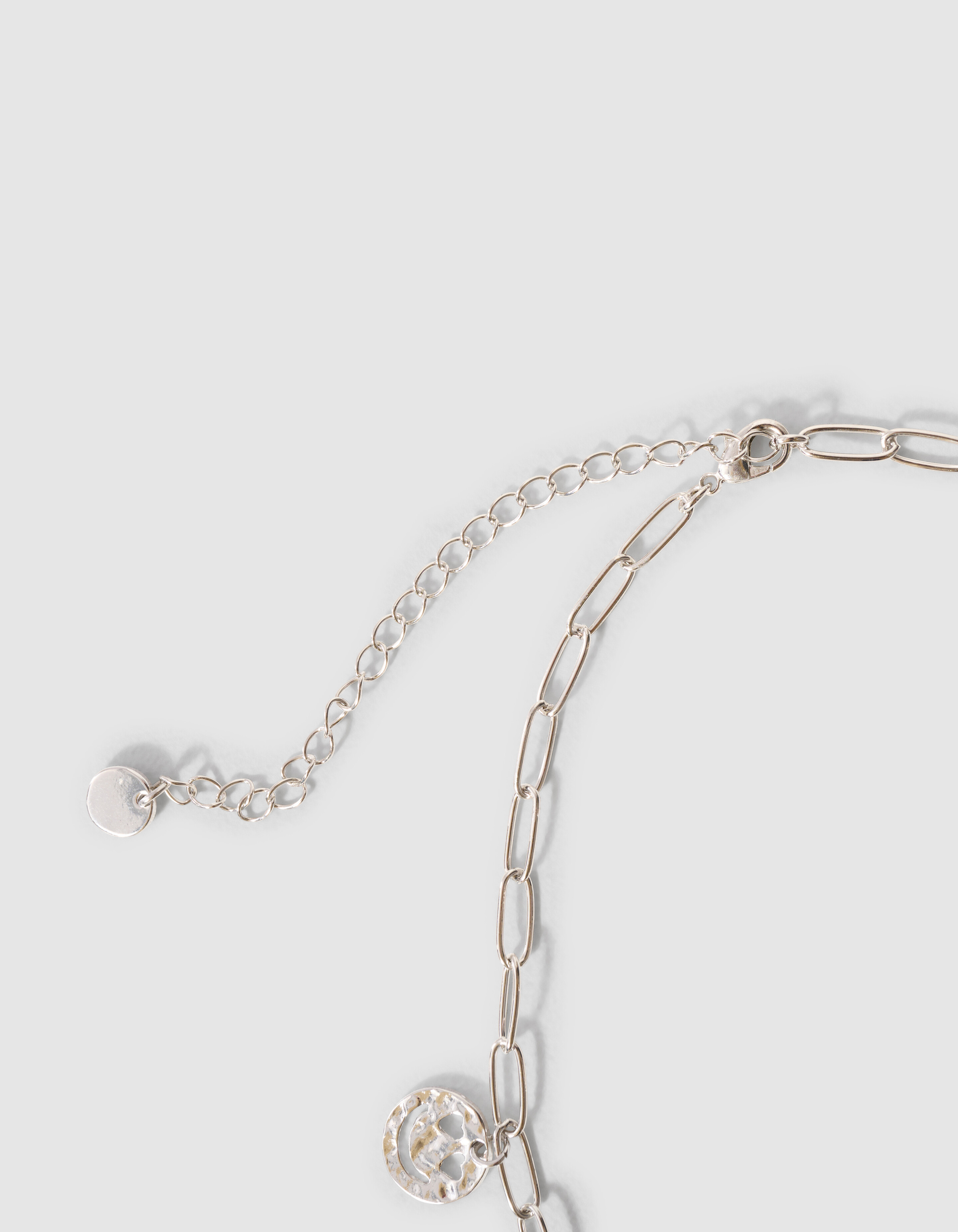 Smiley Halskette Silber SHOEBY ACCESSOIRES