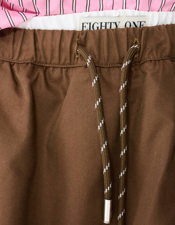 Cargo Ballon Mini Rok Braun SHOEBY WOMEN