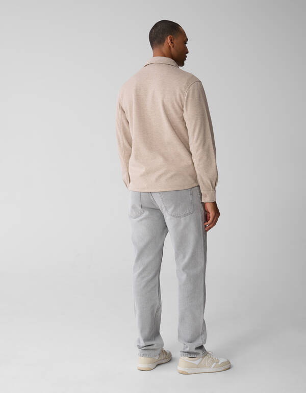 Weiches Overshirt Sand SHOEBY MEN