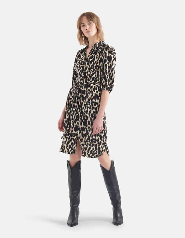 Regular Fit Kleid Schwarz SHOEBY WOMEN