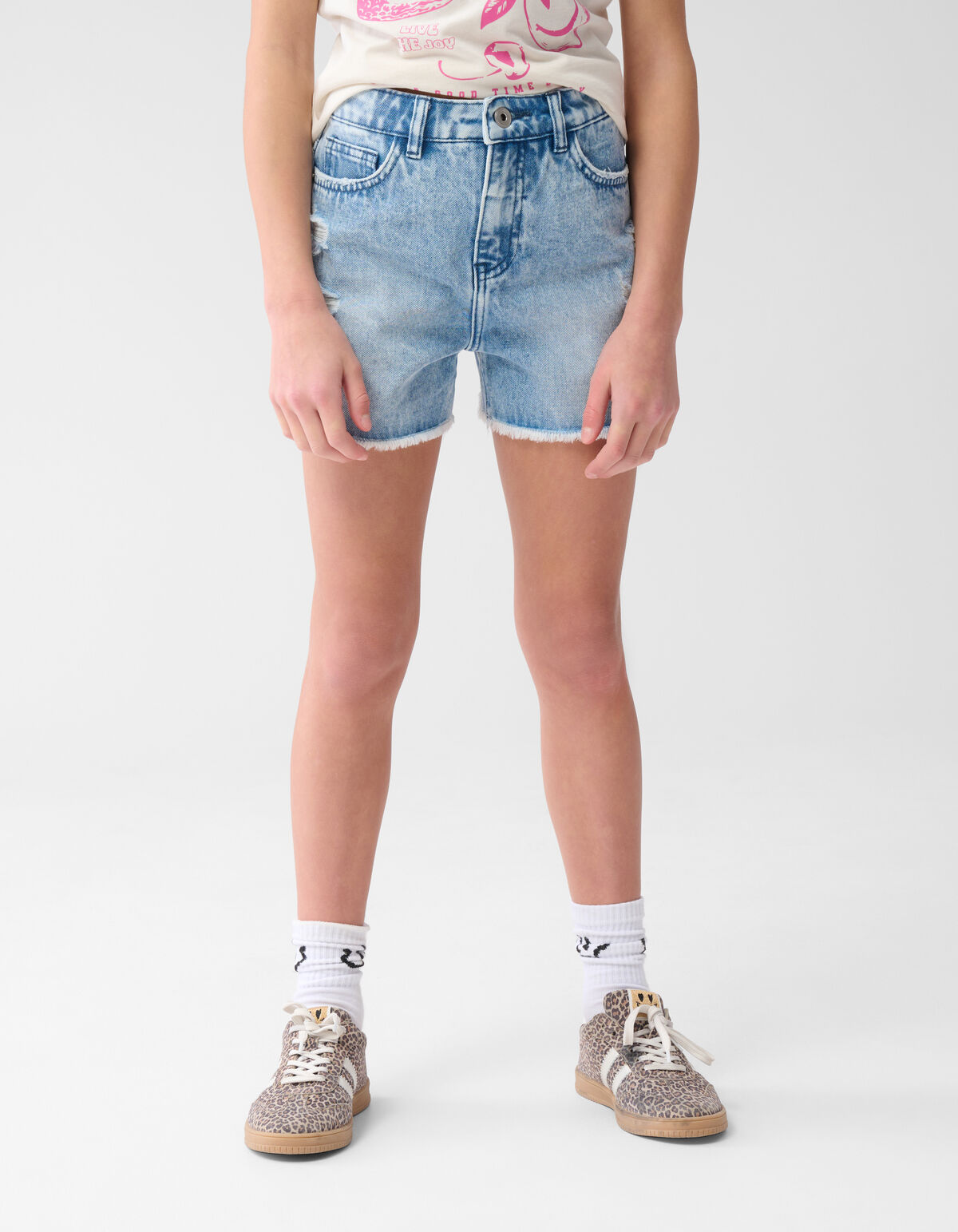 Destroy Denim Short SHOEBY GIRLS