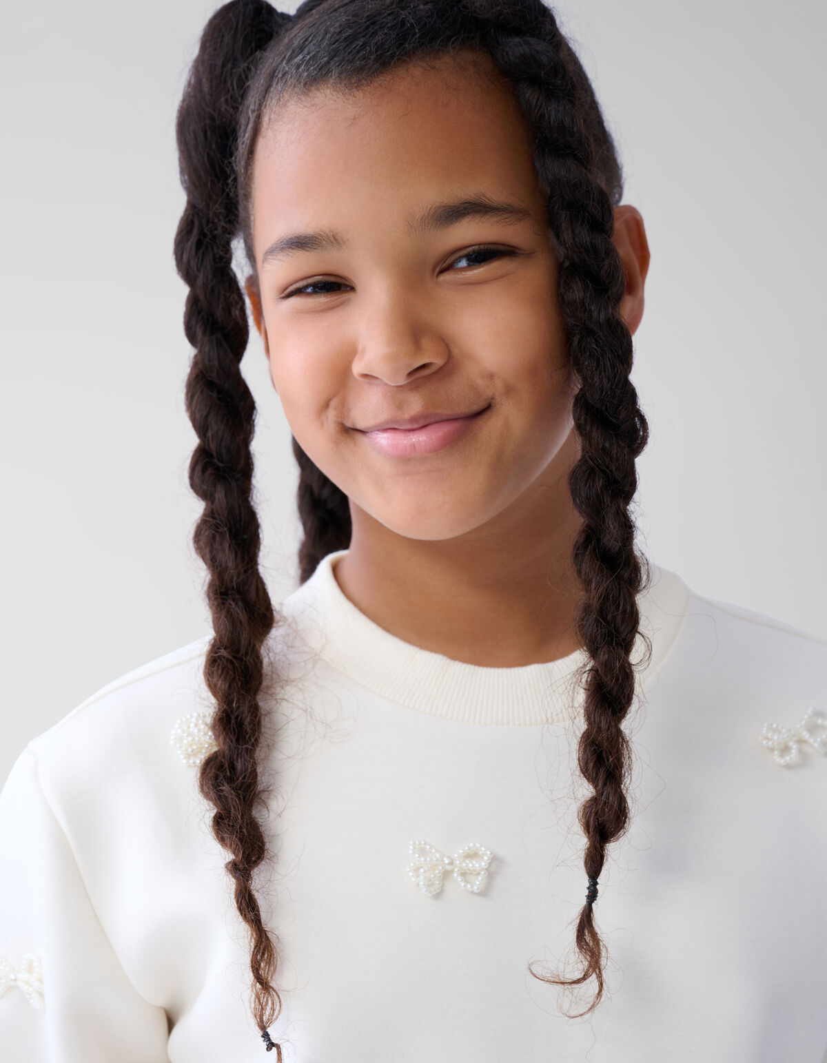 Perlen Pullover Schwarz SHOEBY GIRLS