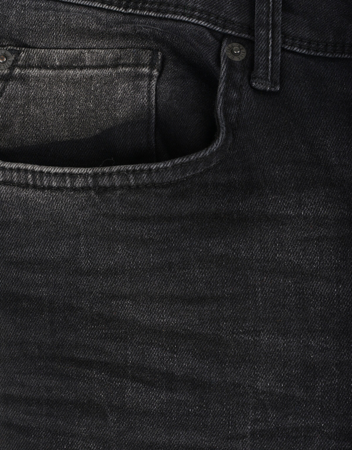 Lucas Slim Washed Black Jeans L34 Refill