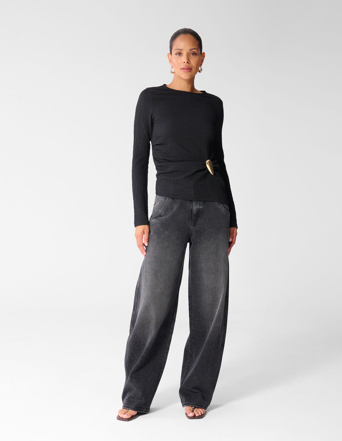 Asymmetrische Top Schwarz SHOEBY WOMEN