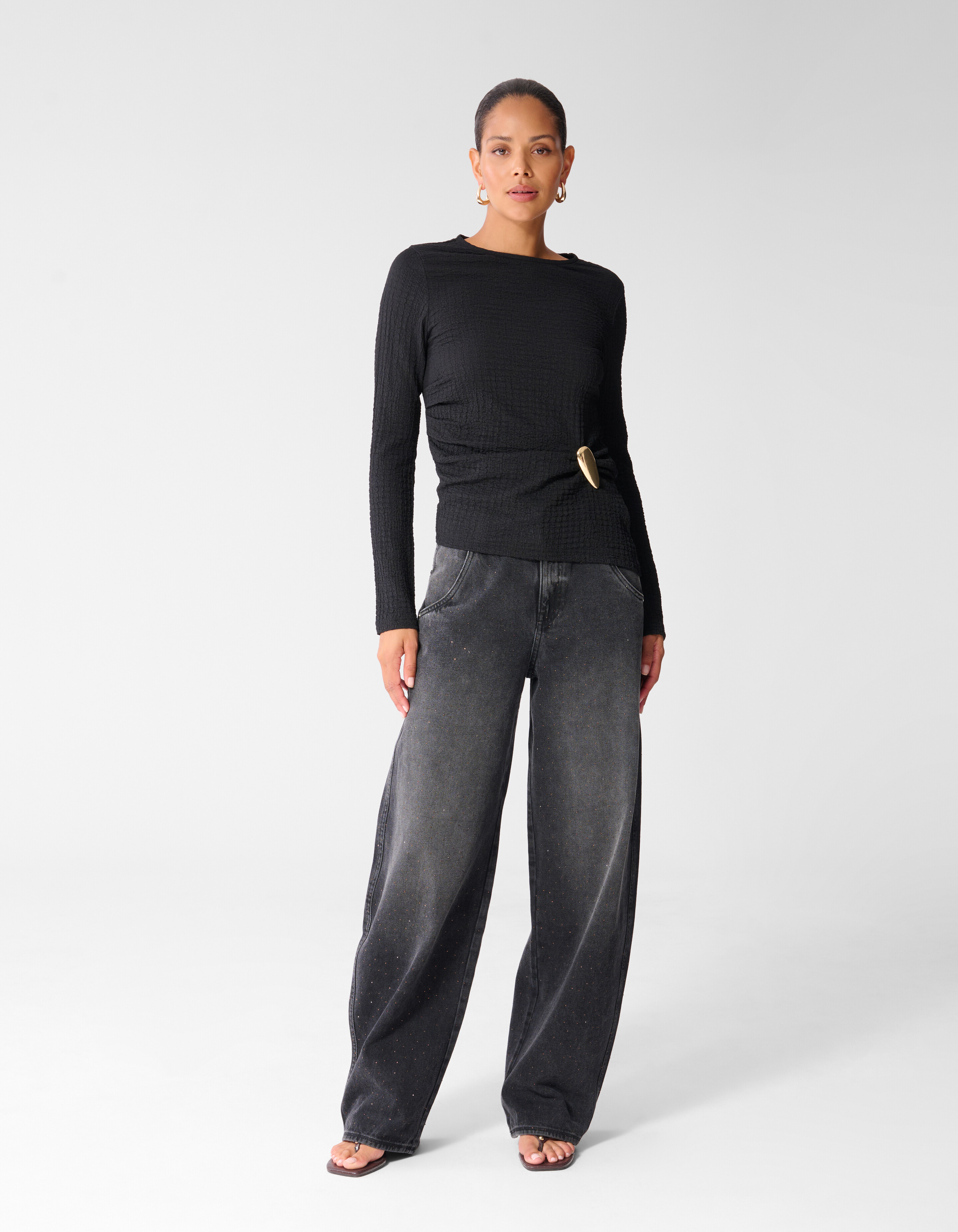 Asymmetrische Top Schwarz SHOEBY WOMEN