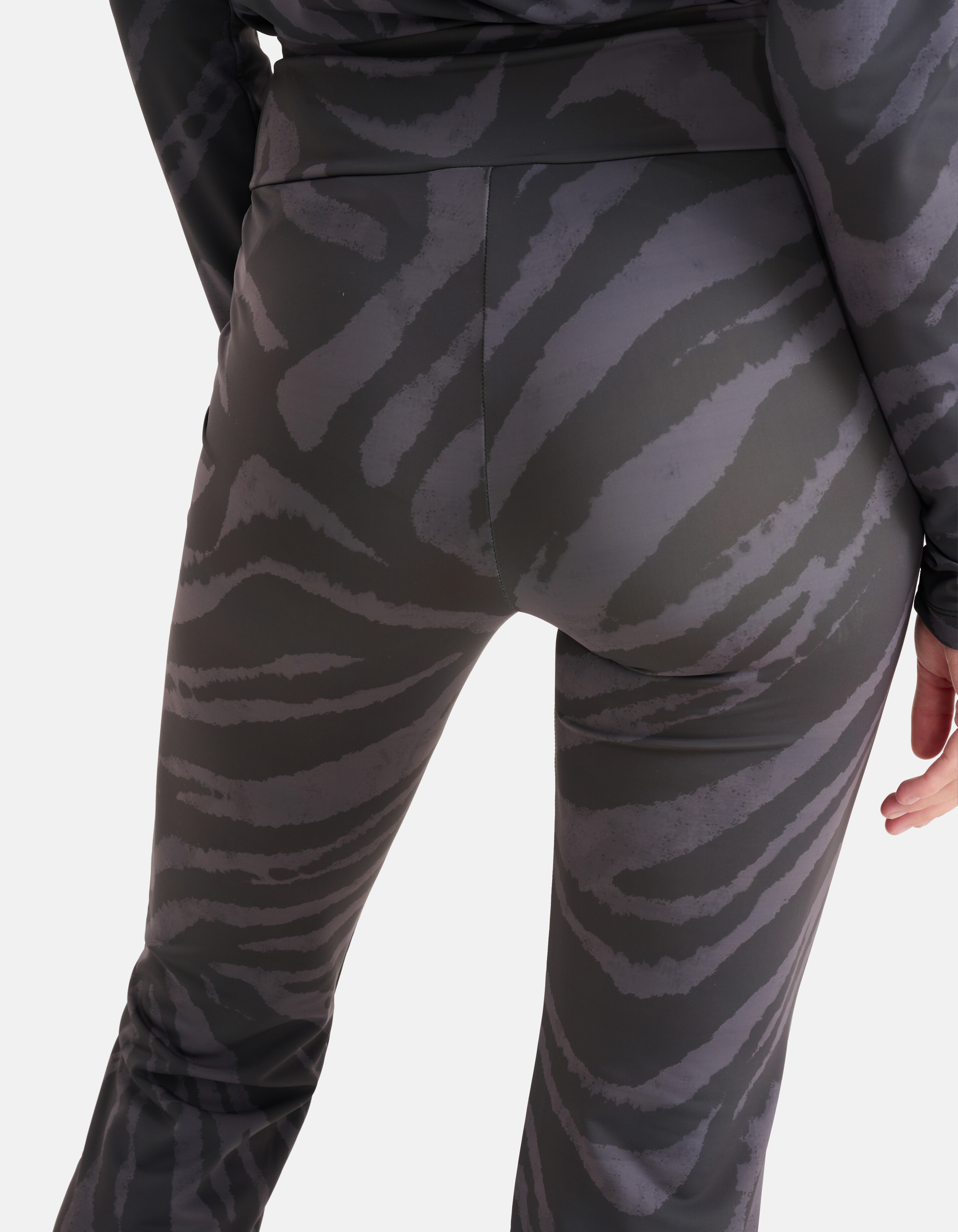 Travel Flared Trousers Dunkelgrau SHOEBY WOMEN