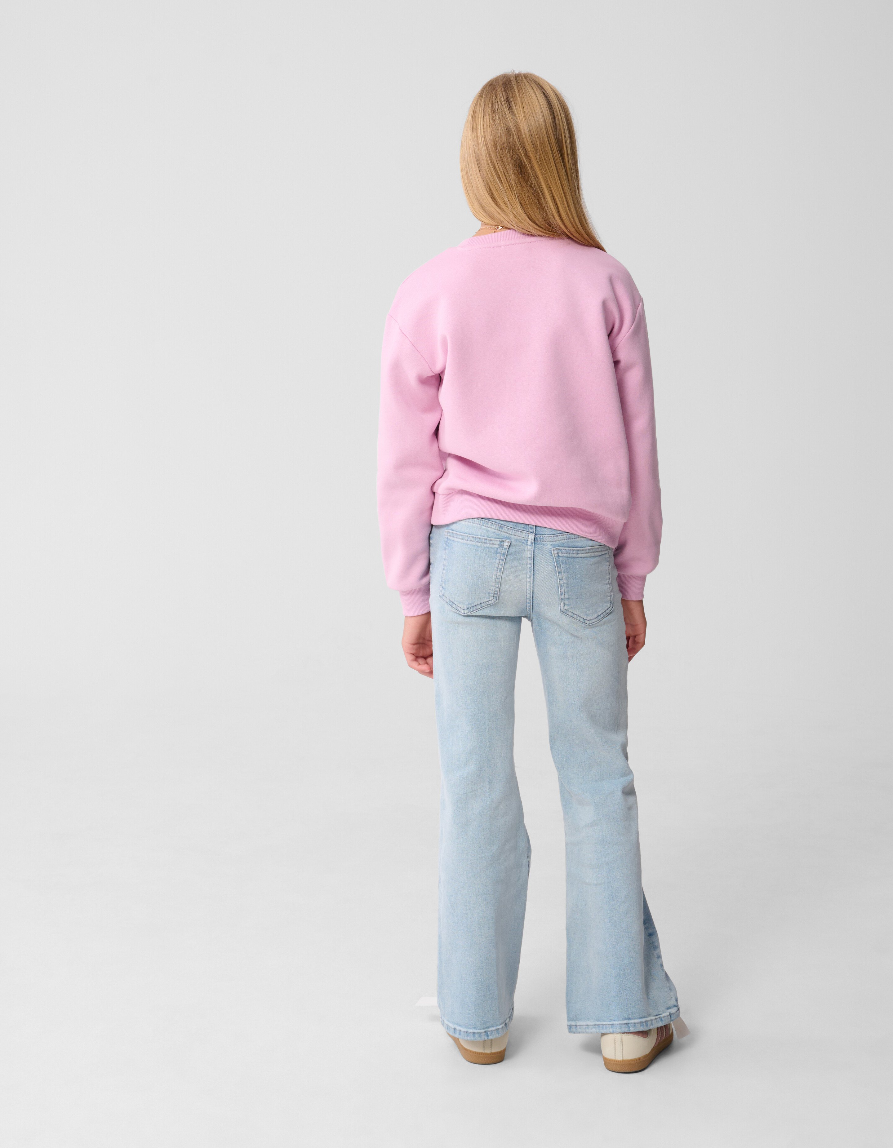 Ultra ausgestellte Jeans in ausgewaschener Optik SHOEBY GIRLS