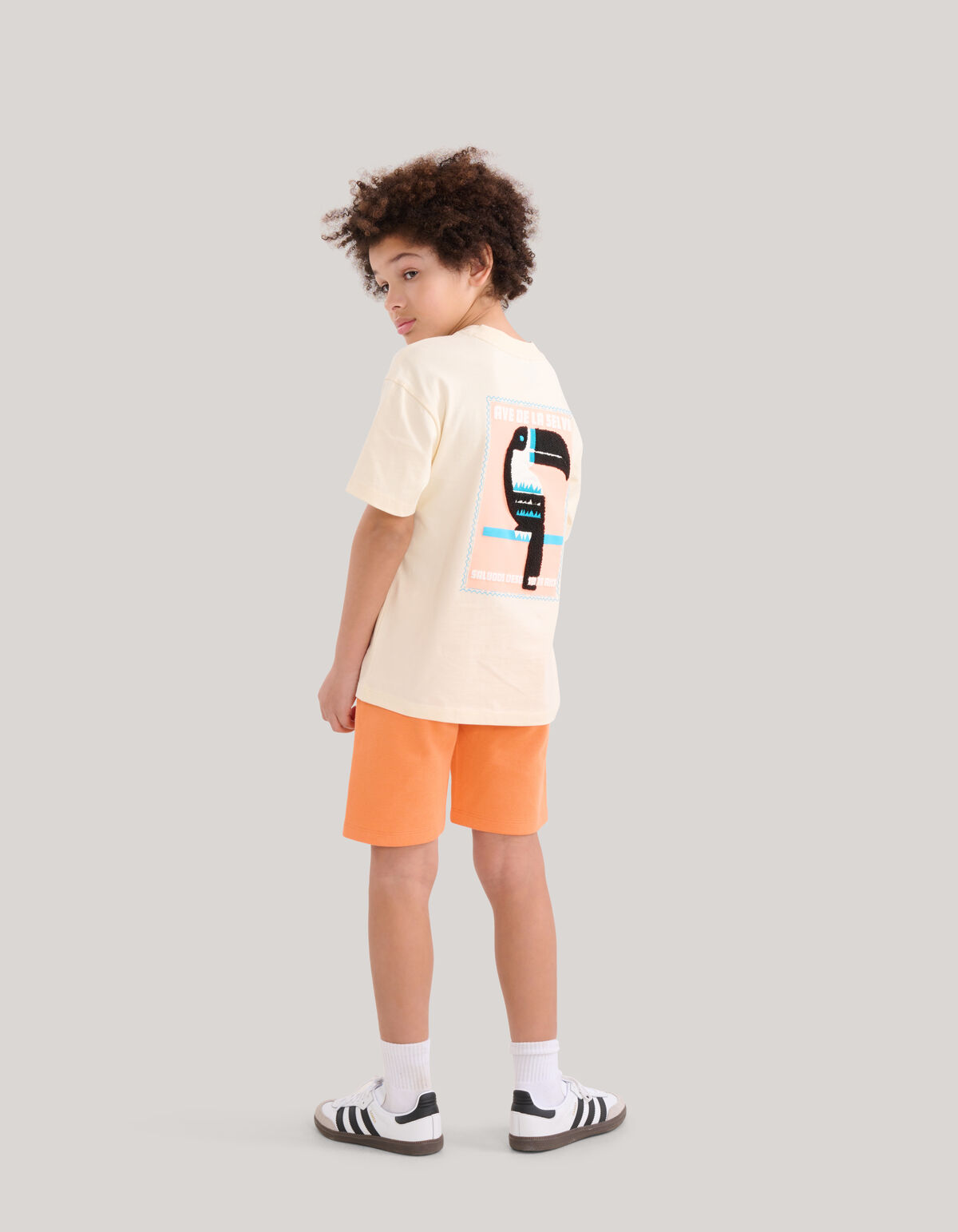Pique Short Oranje SHOEBY BOYS