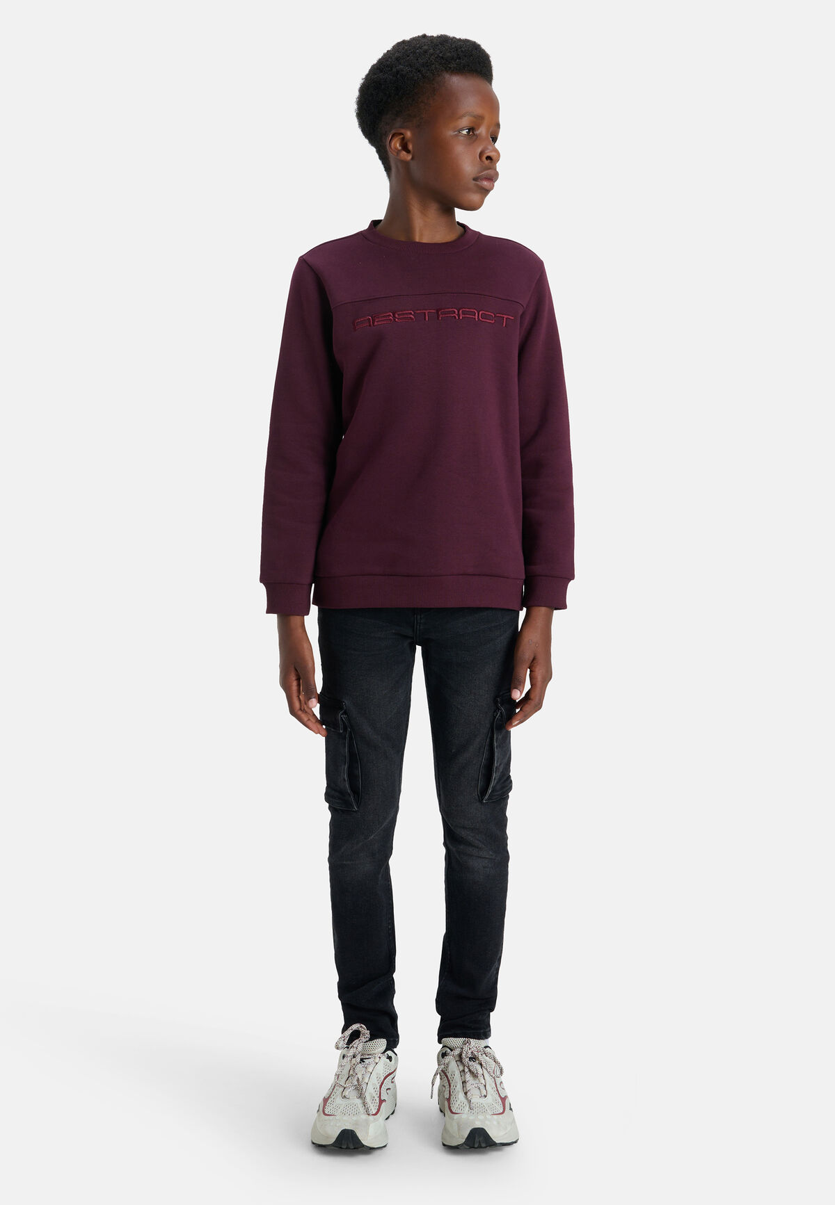 Sweatshirt Dunkelrot SHOEBY BOYS