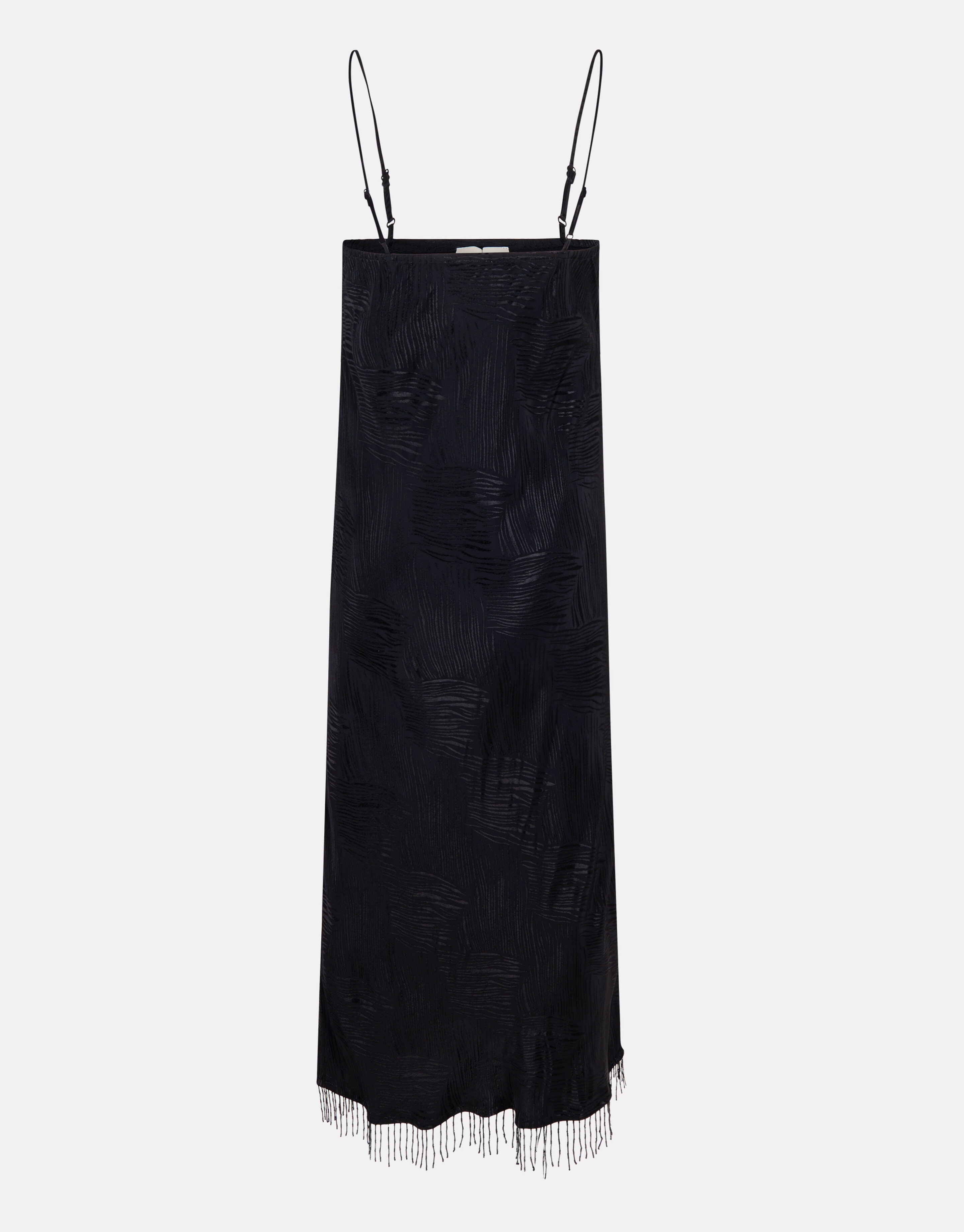 Kleid mit Fransen Schwarz SHOEBY WOMEN