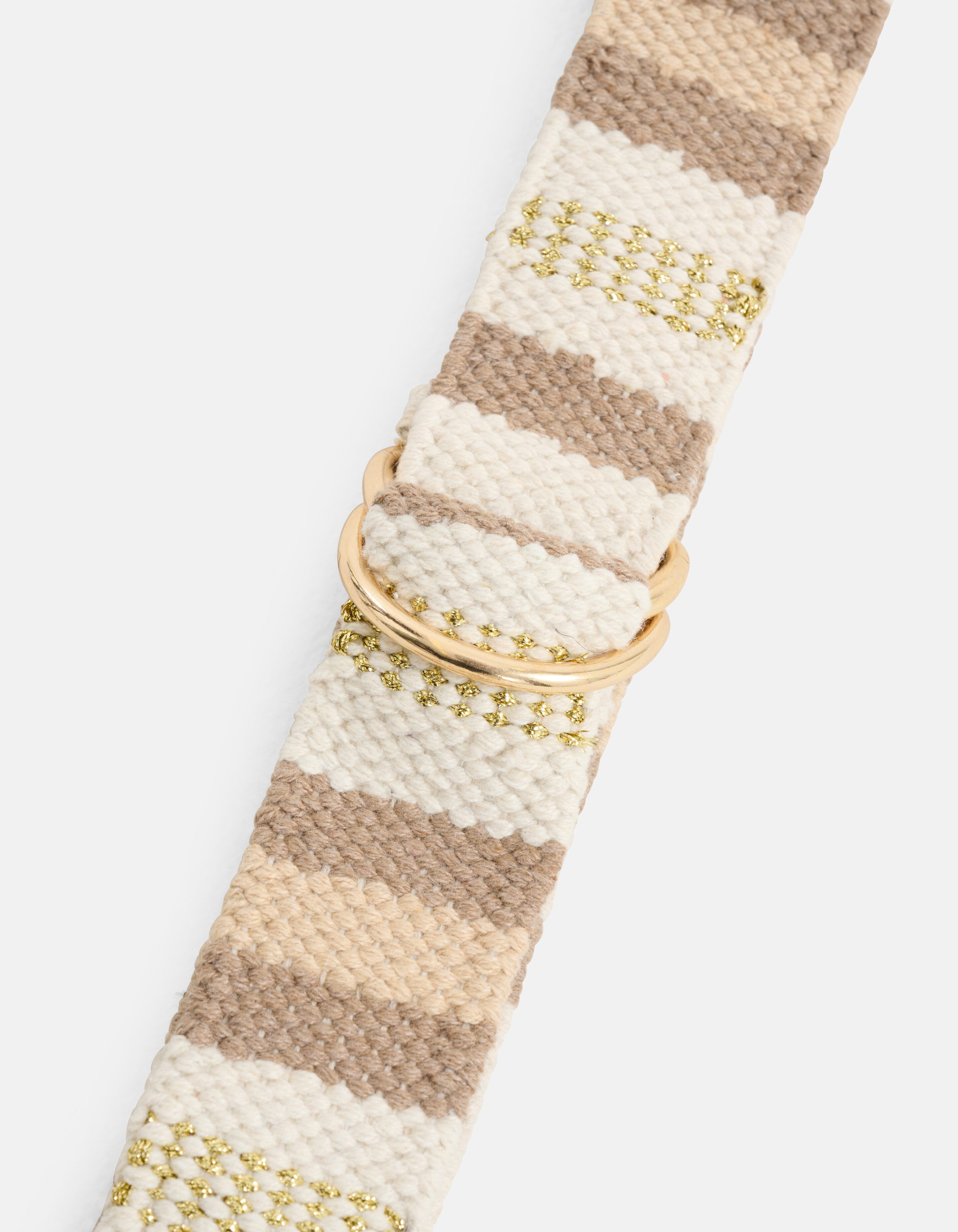Gewebter Gürtel Beige ACCESSOIRES SHOEBY