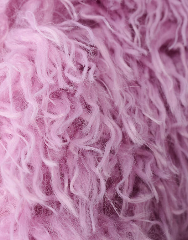 Fluffy Gilet Roze SHOEBY GIRLS