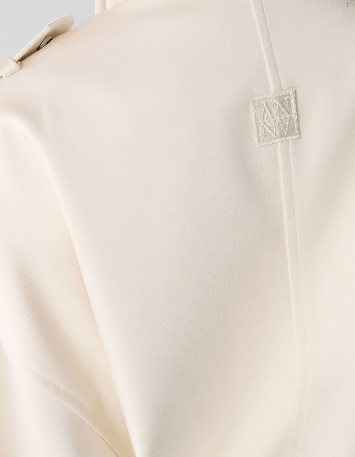 Oversized Bomberjacke Gebrochenes Wei&szlig; By Anna SHOEBY WOMEN