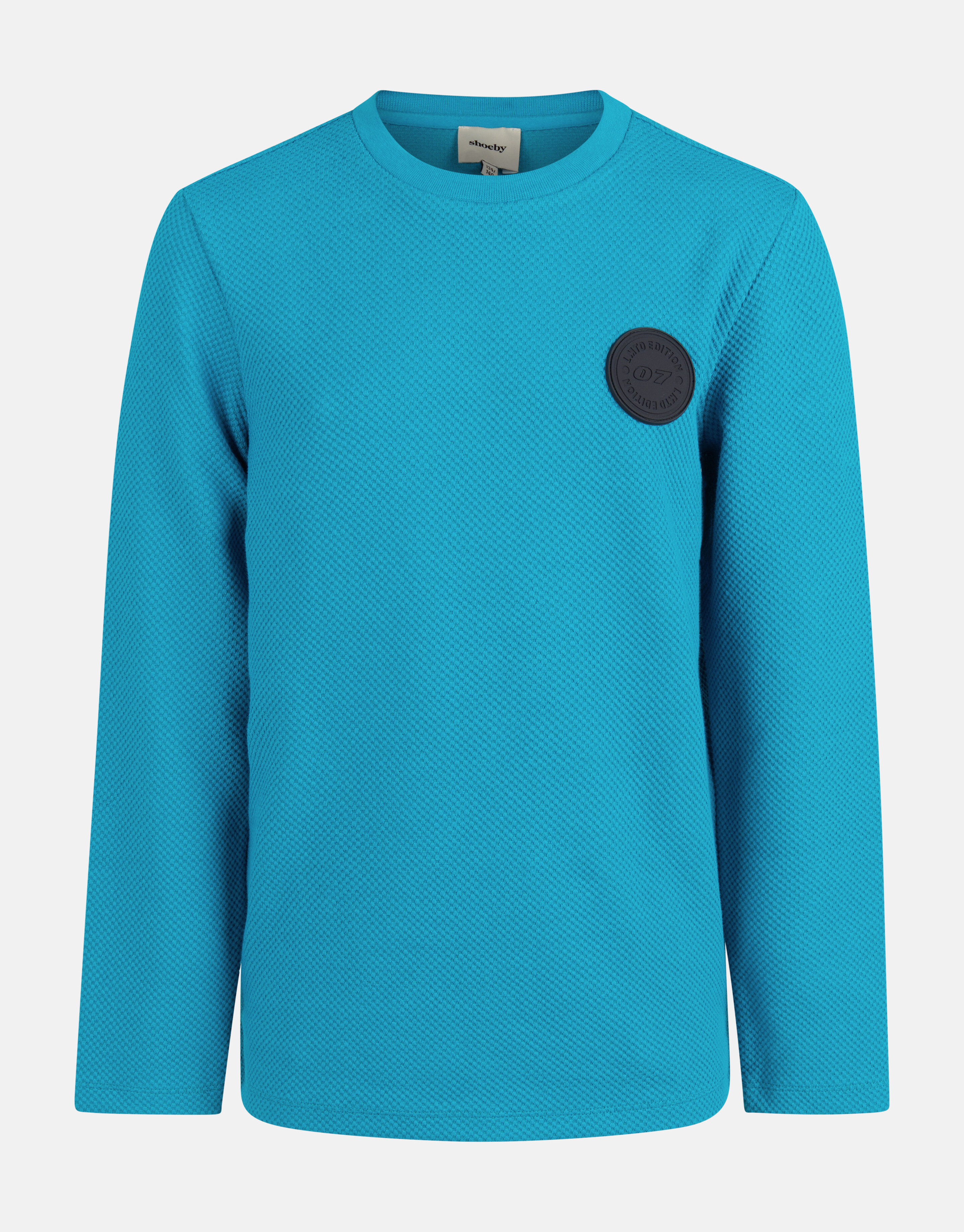 T-Shirt mit Patch Blau SHOEBY BOYS