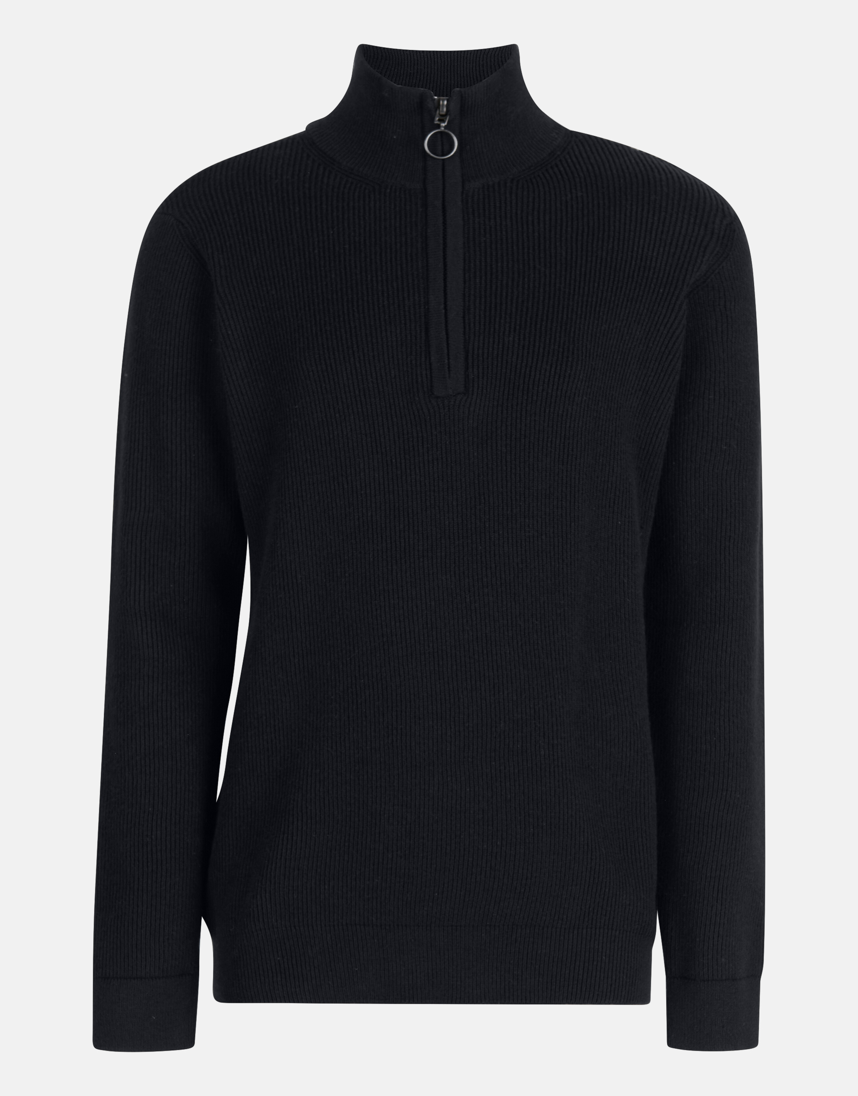 Pullover mit Reißverschluss Schwarz SHOEBY BOYS