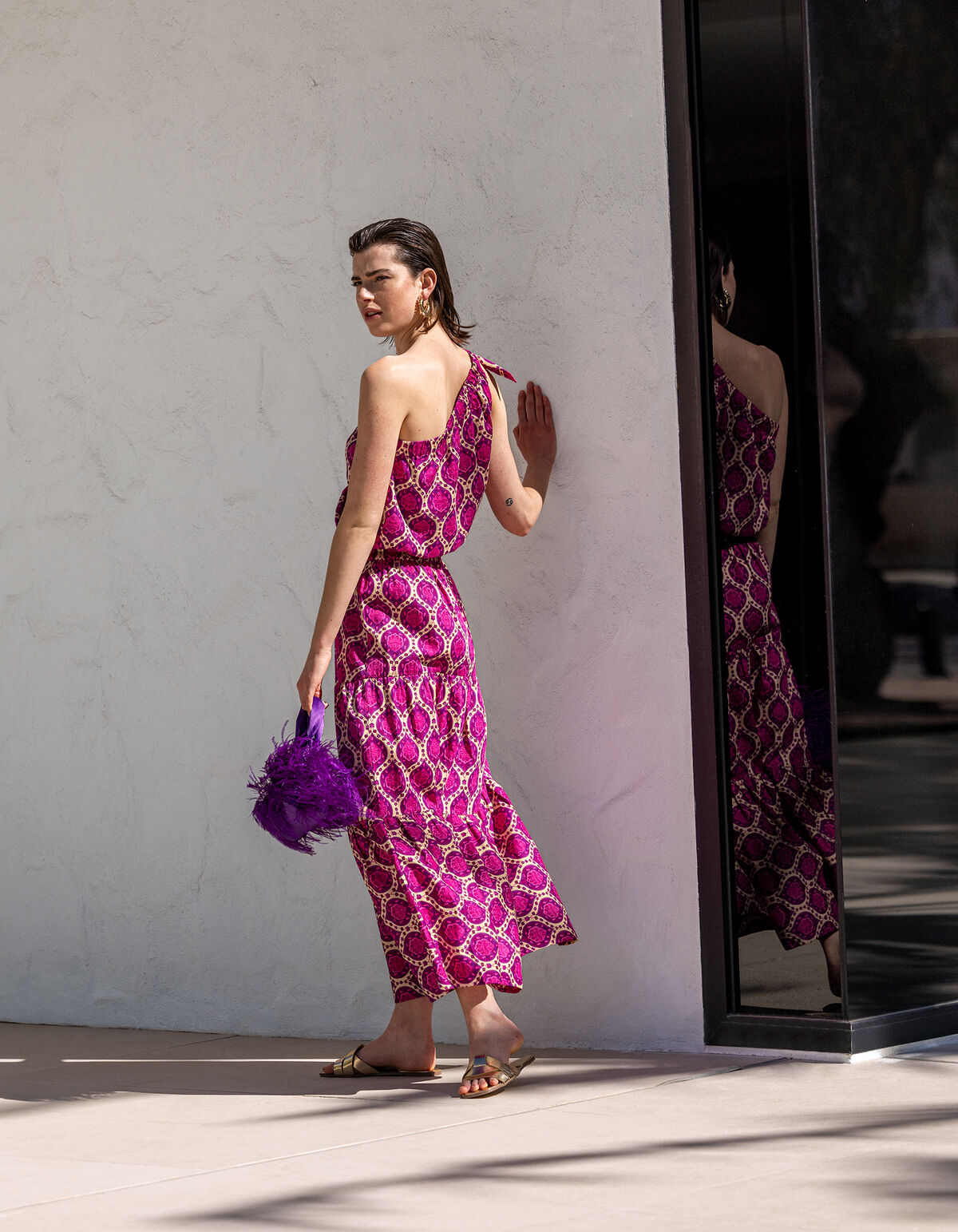 Grafik Maxirock Lila SHOEBY WOMEN