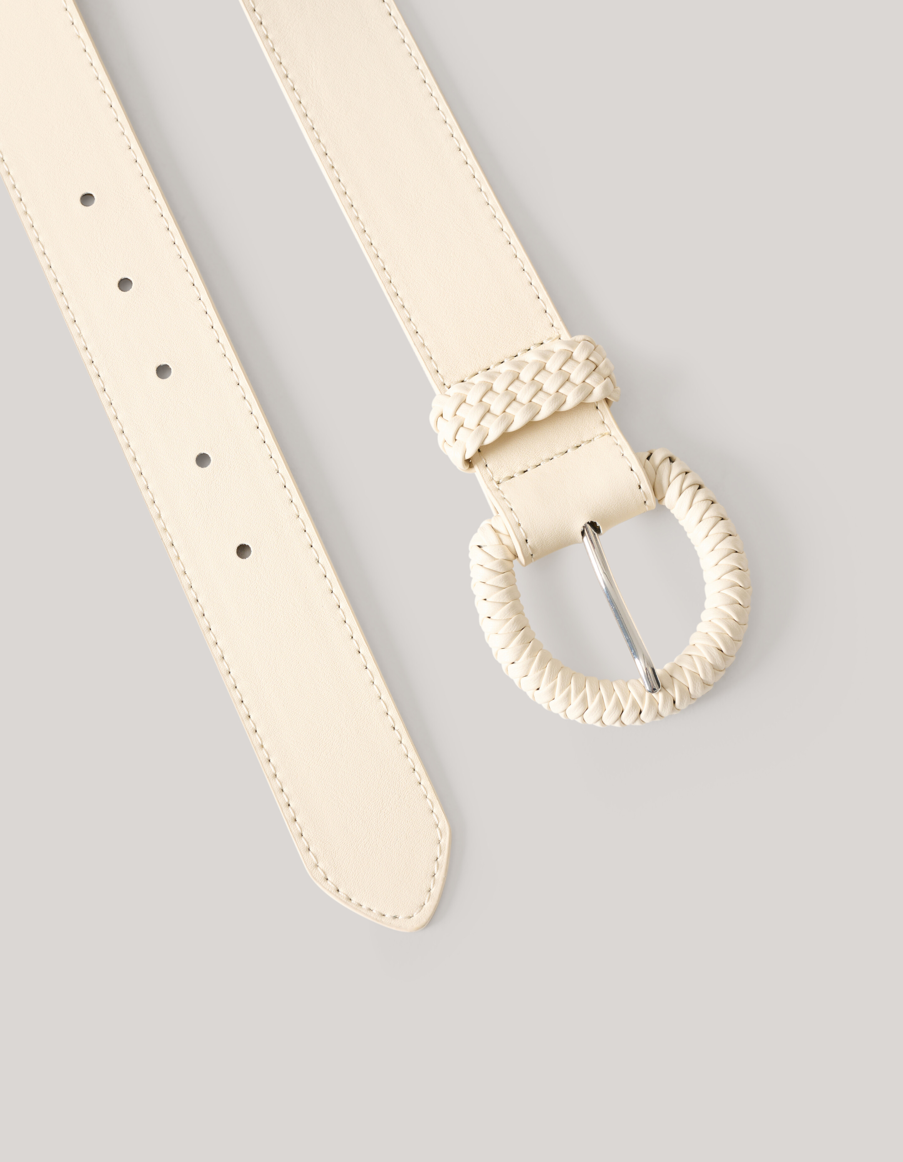 Geflochtener Gürtel Off White SHOEBY ACCESSOIRES