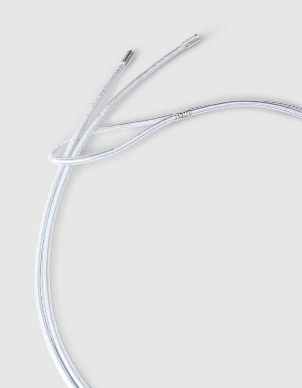 Seil Gürtel Silber SHOEBY ACCESSOIRES