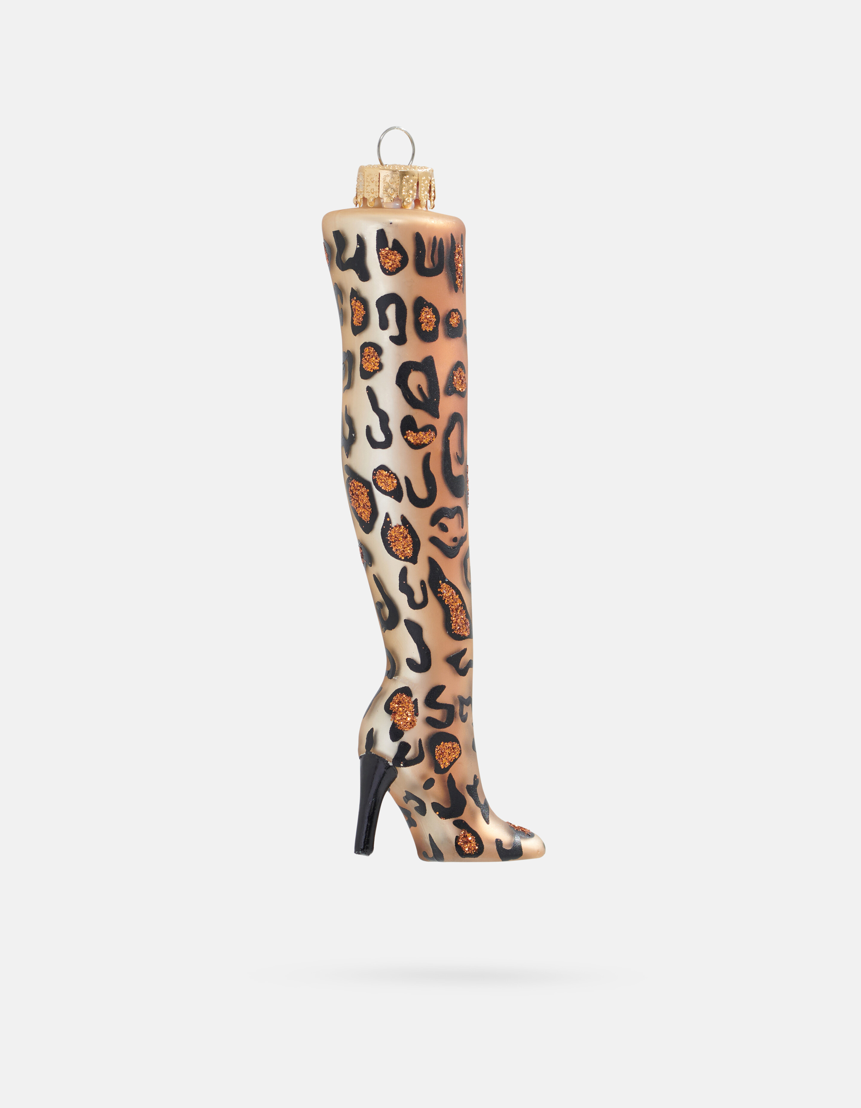 Leopardenstiefel-Weihnachtsball von Fred SHOEBY ACCESSOIRES