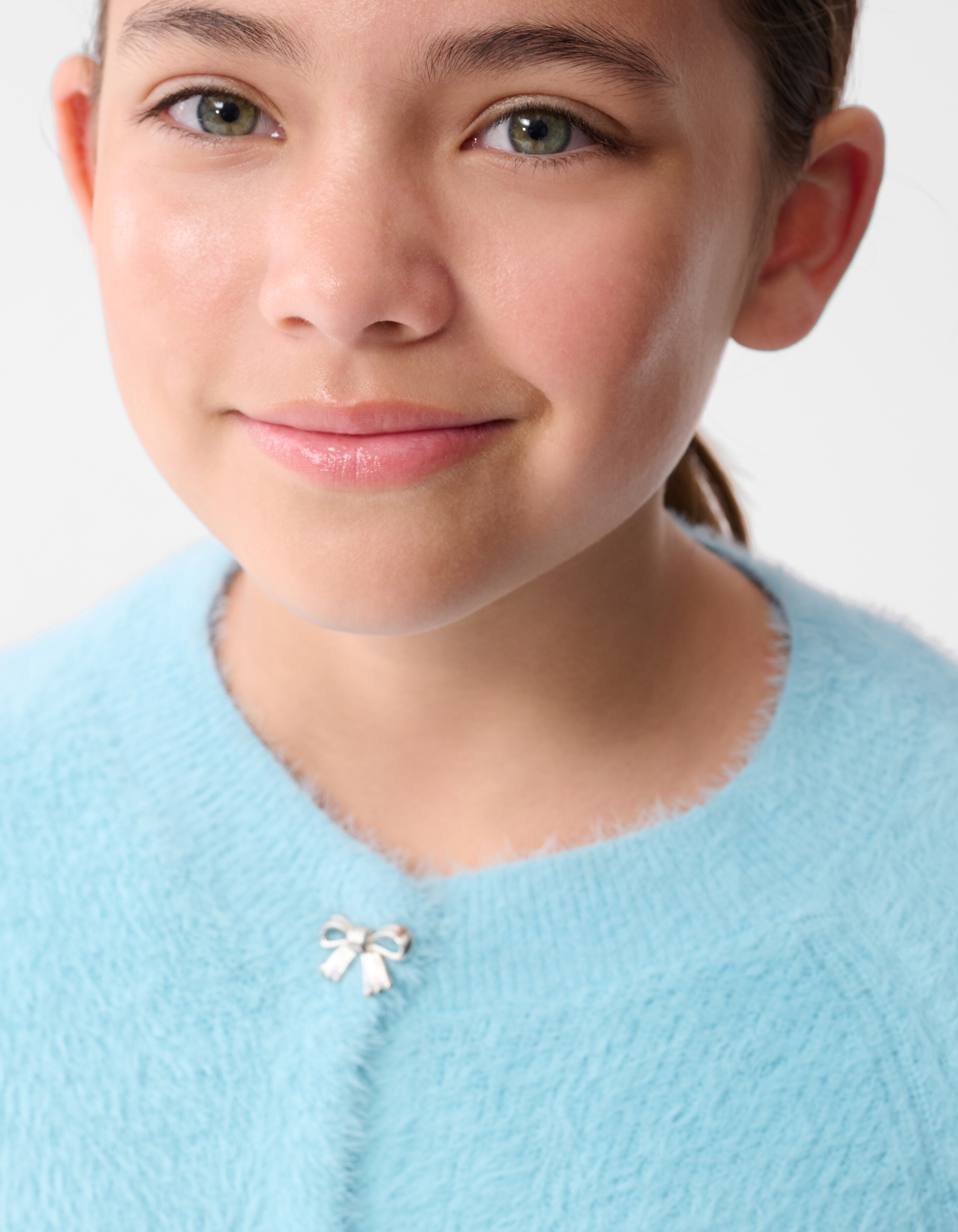 Hairy Bow Weste Blau SHOEBY GIRLS