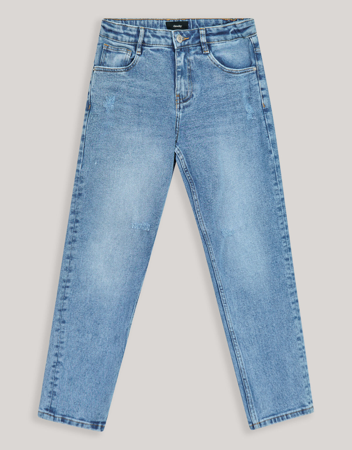 Baggy Fit Jeans Dunkelblau SHOEBY BOYS