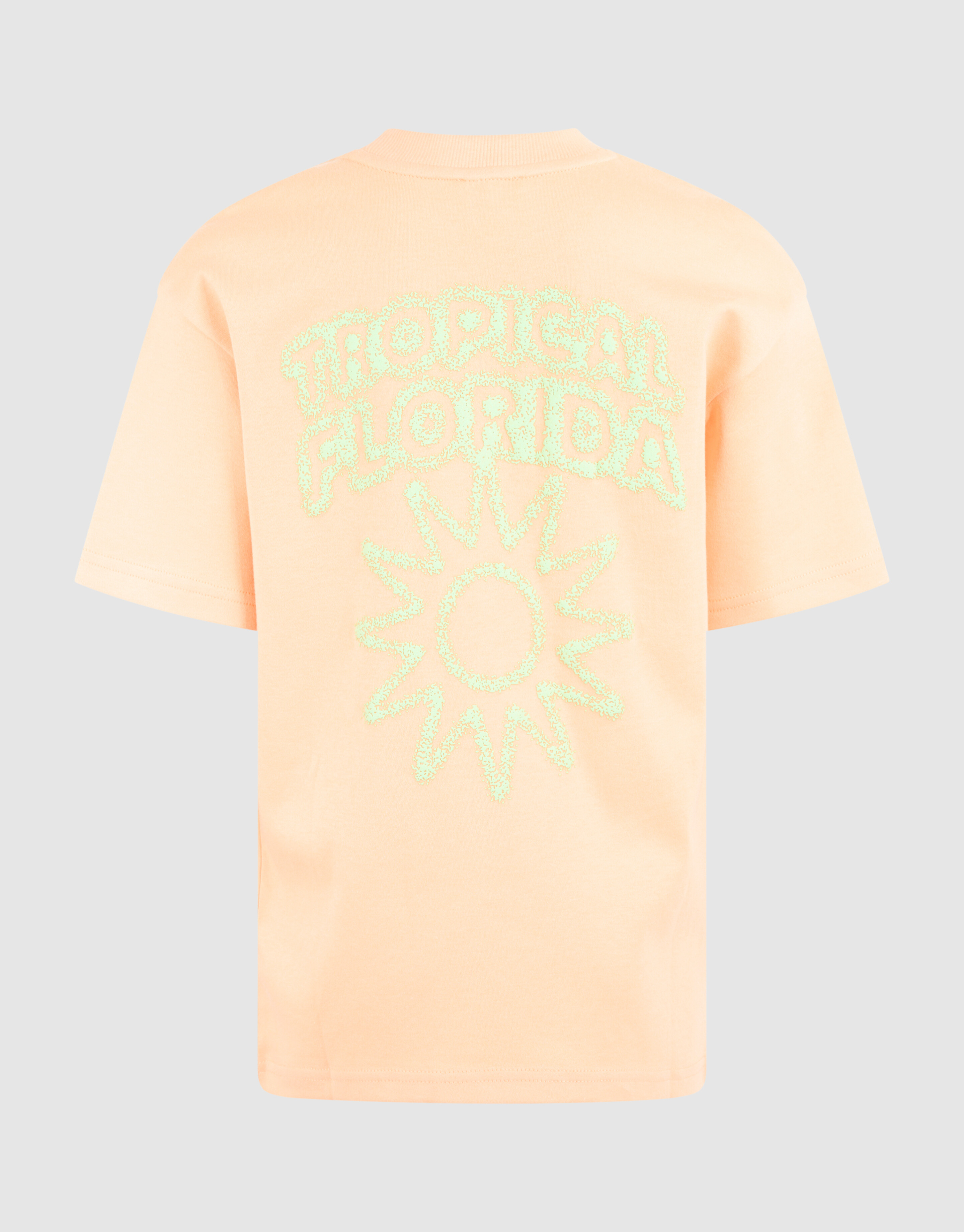 Tropisches Kunstwerk T-shirt Hell Orange SHOEBY BOYS