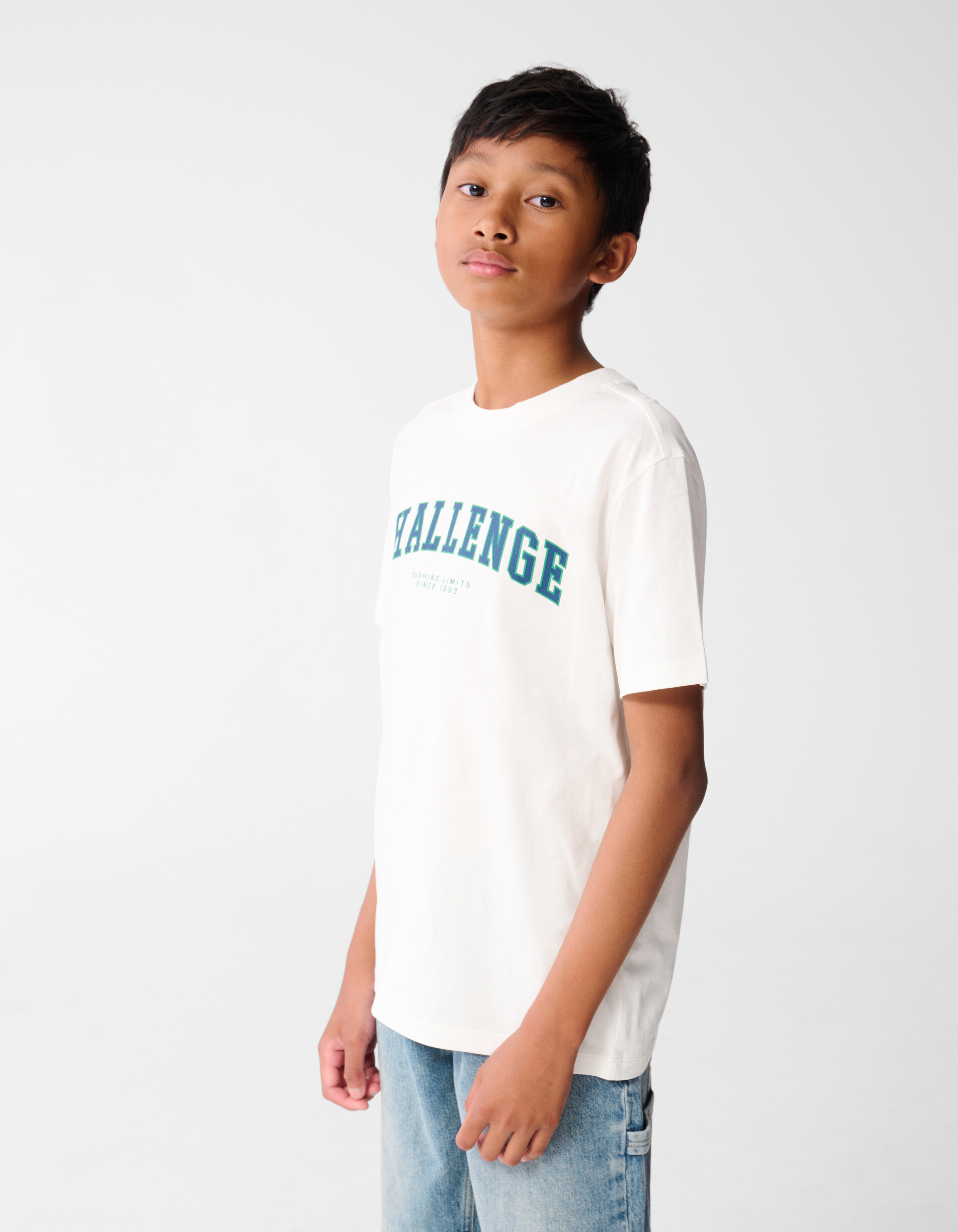 Challenge Artwork T-Shirt Weiß SHOEBY BOYS