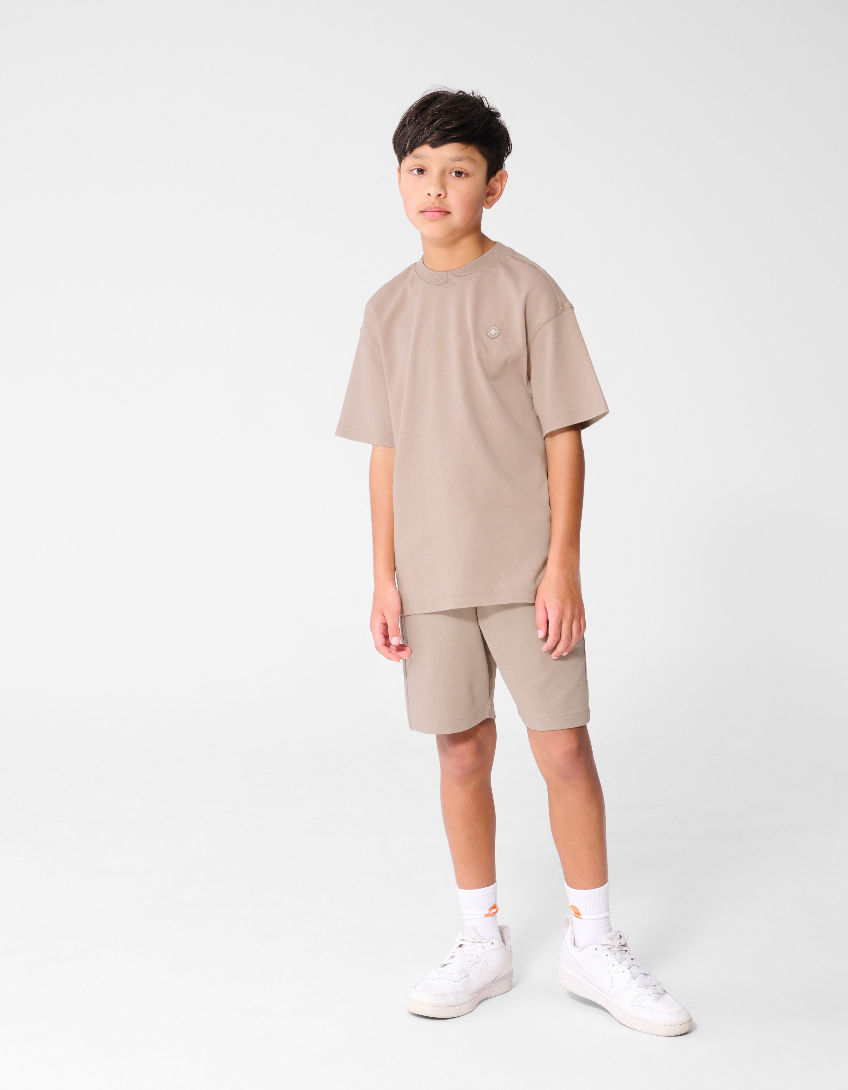 Sparkgewaschene Shorts Taupe SHOEBY BOYS