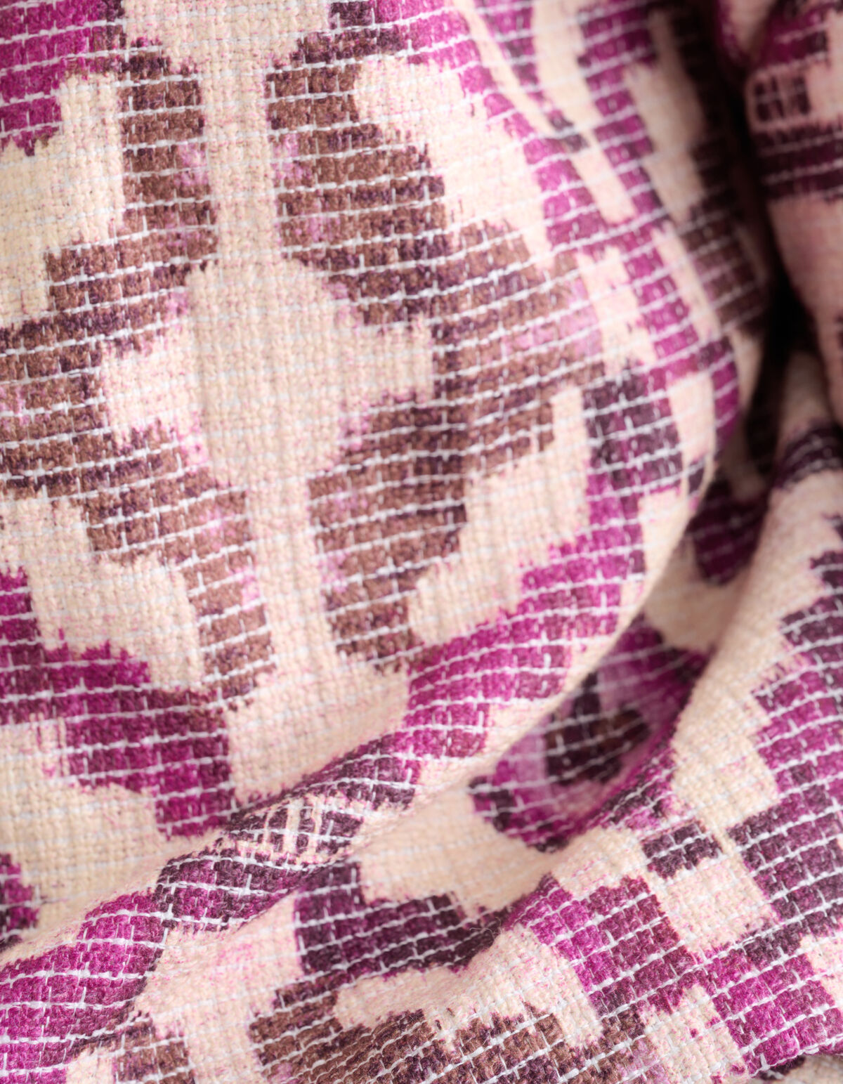 Pullover mit grafischem Print Violett SHOEBY WOMEN