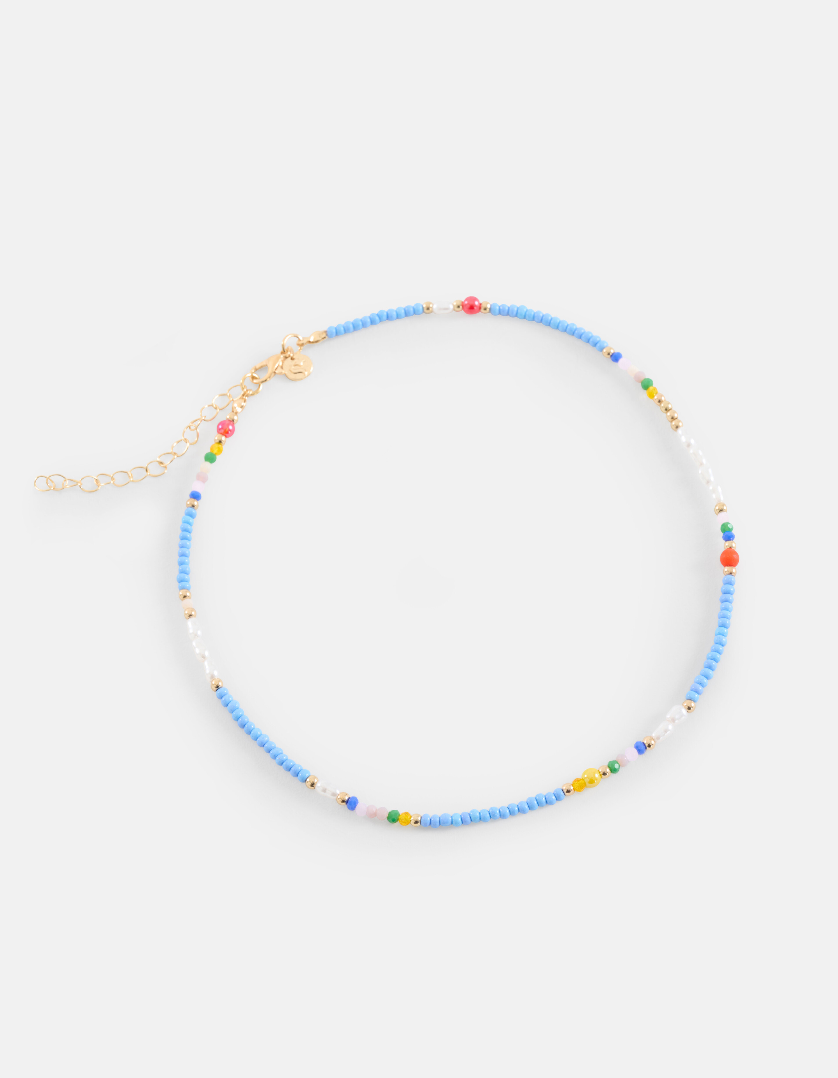 Perlenkette Blau SHOEBY ACCESSOIRES