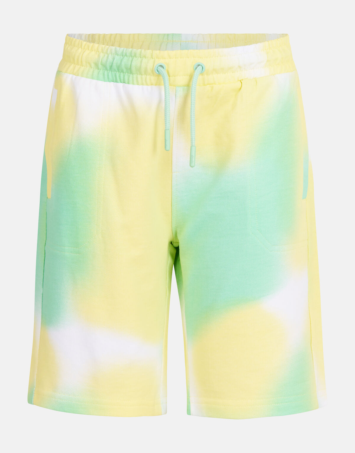 Bedruckte Tie Dye Short Gr&uuml;n SHOEBY BOYS