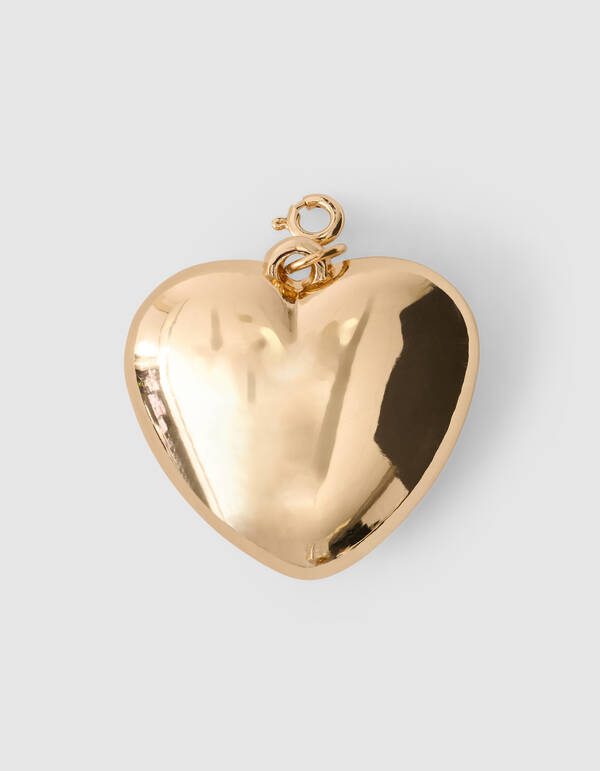 Bulky Herz Charme Gold SHOEBY ACCESSOIRES
