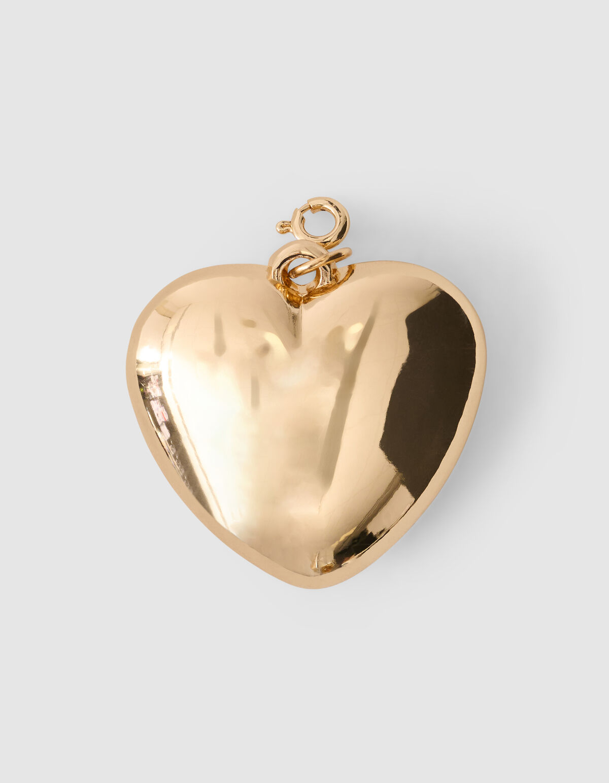 Bulky Herz Charme Gold SHOEBY ACCESSOIRES