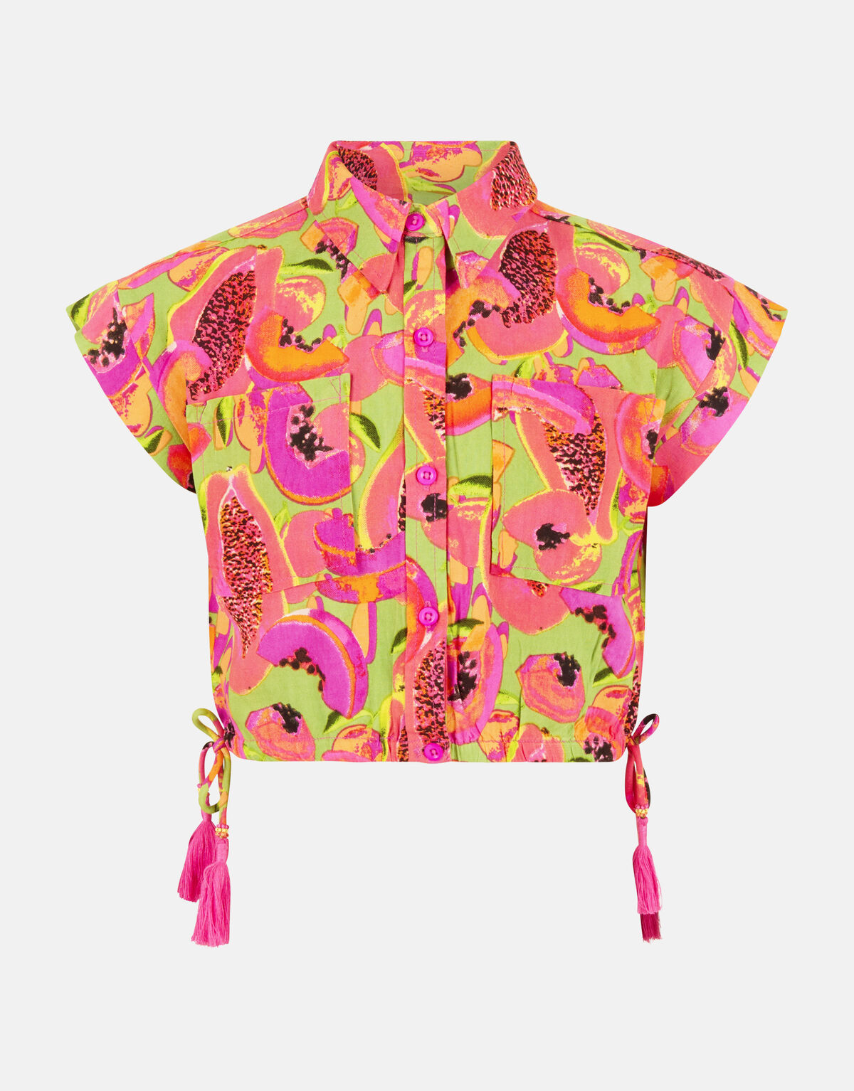 Papaya-Bluse Grün SHOEBY GIRLS