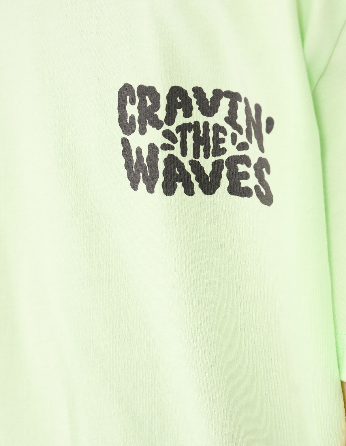 Craving Artwork T-shirt Hellgrün SHOEBY BOYS