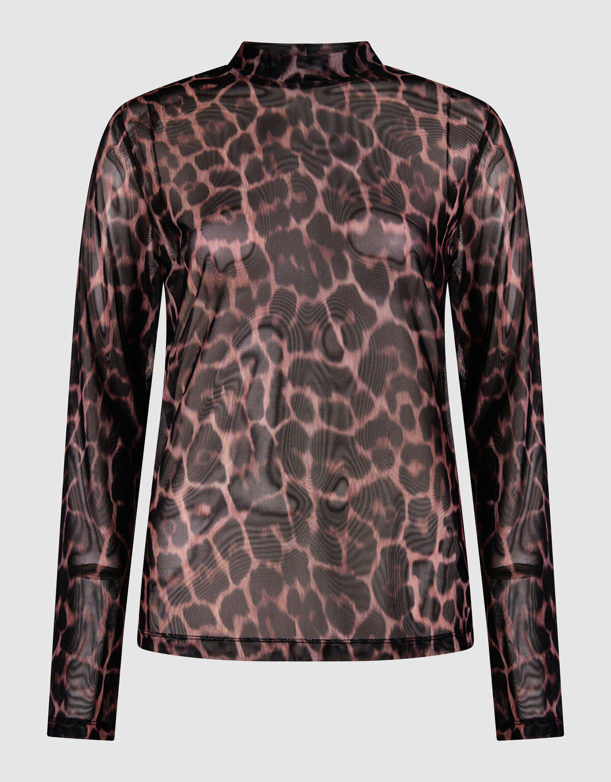 Mesh Jaguar Top Braun SHOEBY WOMEN