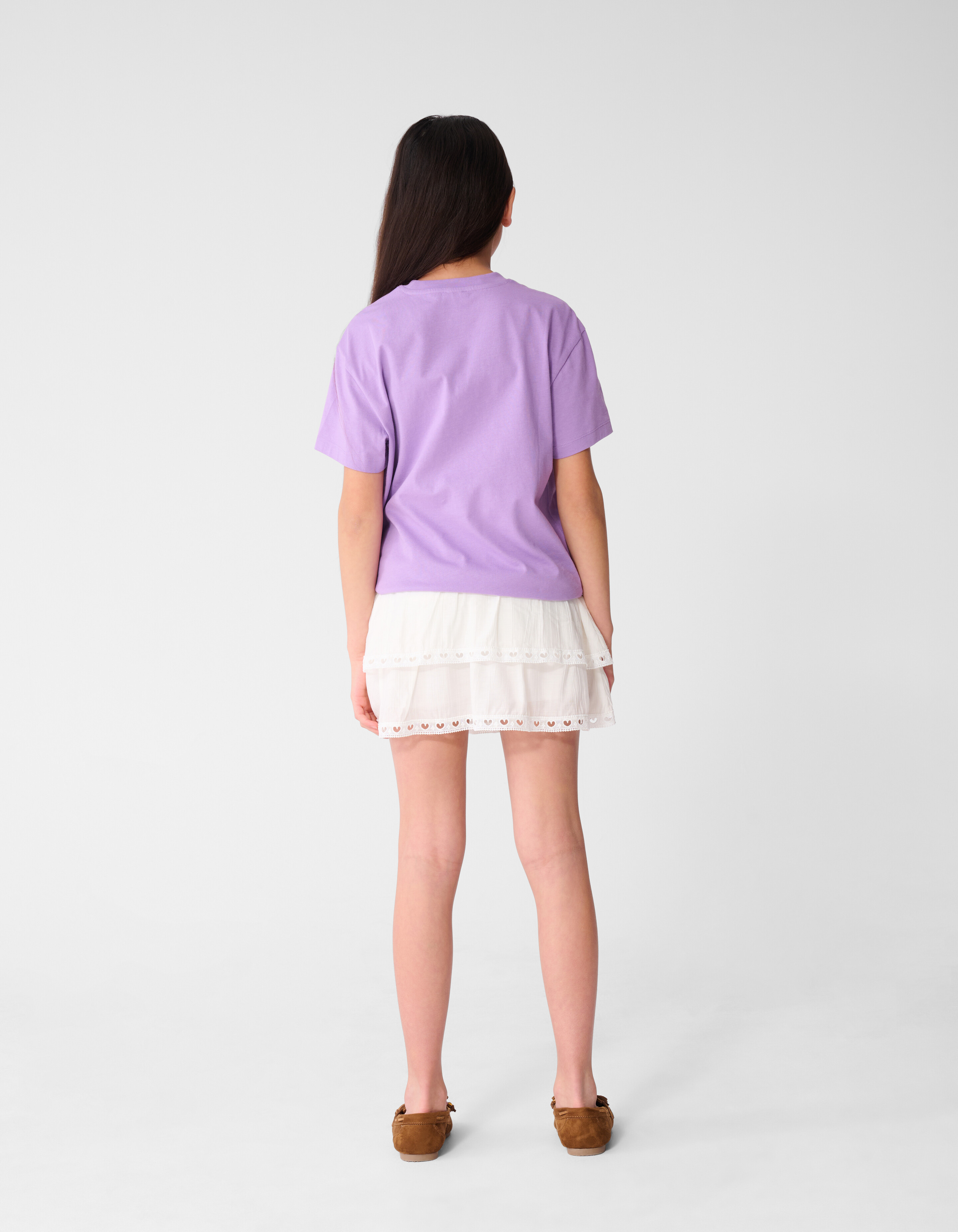 Aloha Vibes Kunst T-Shirt Lila SHOEBY GIRLS