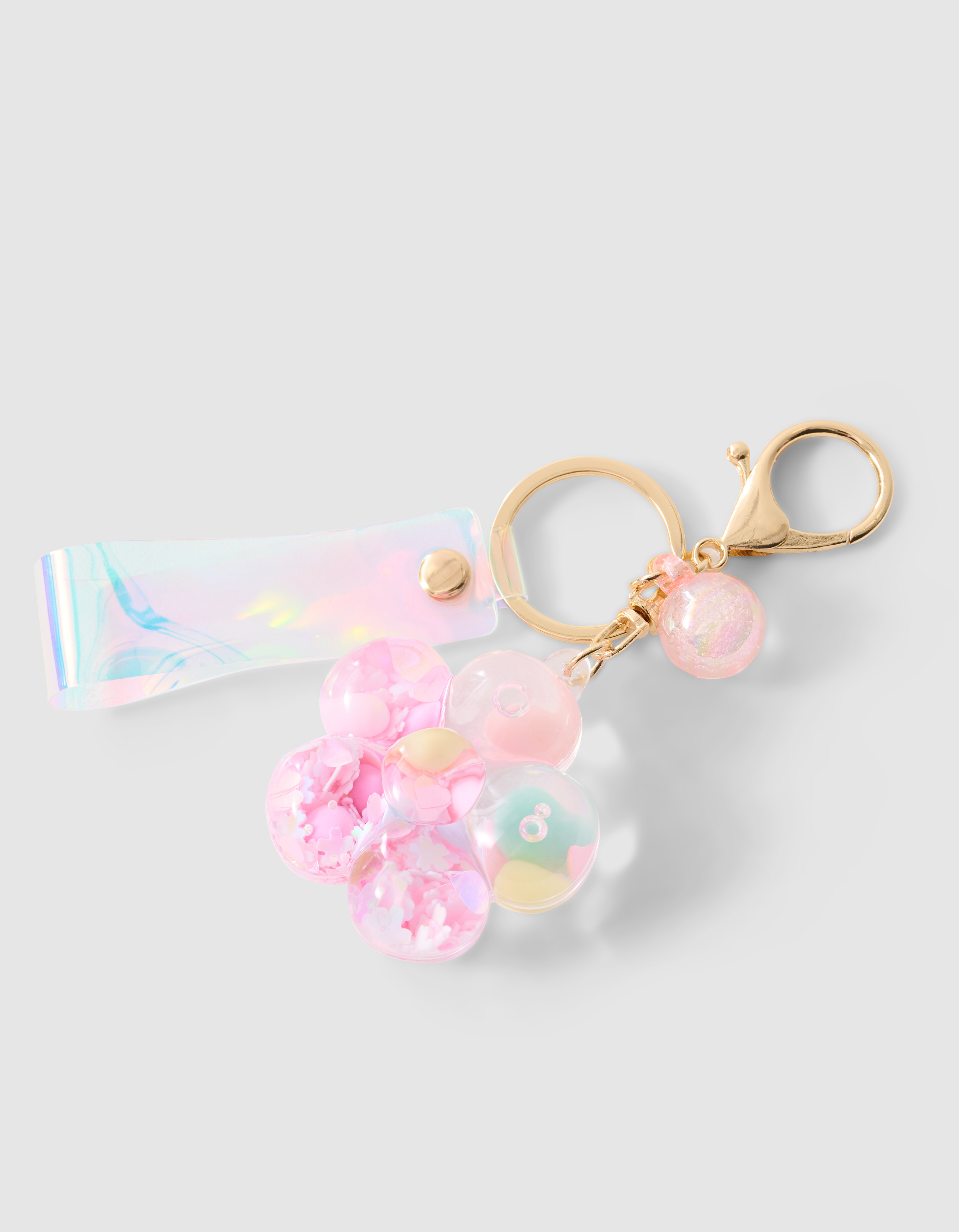 Blumen Schlüsselanhänger Rosa SHOEBY ACCESSOIRES