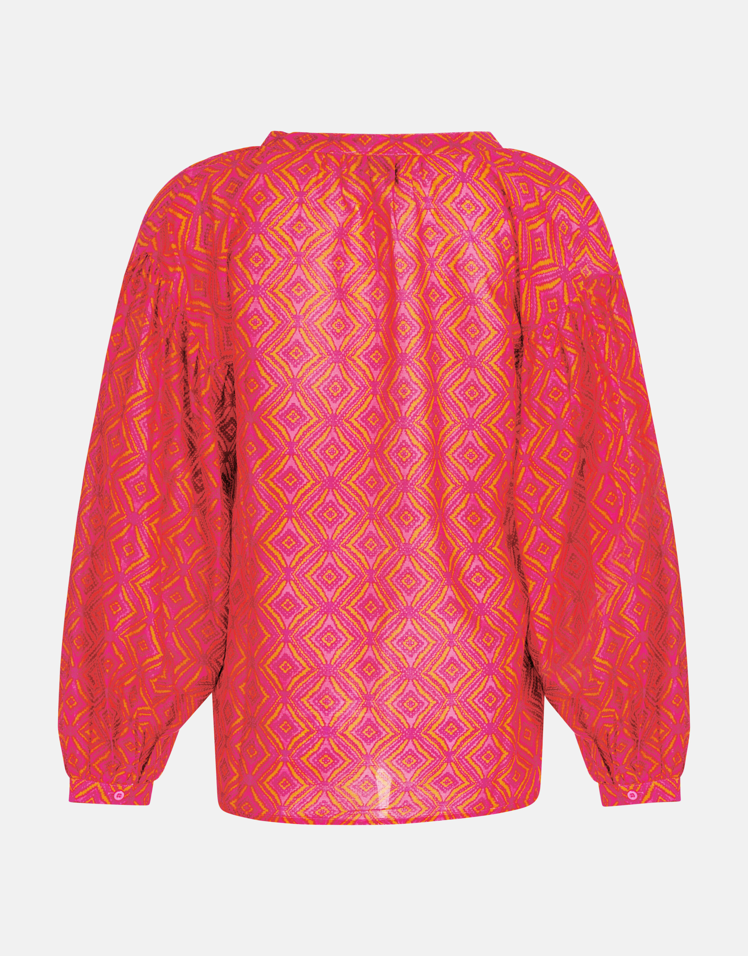 Bedruckte Voile-Bluse Rosa SHOEBY WOMEN