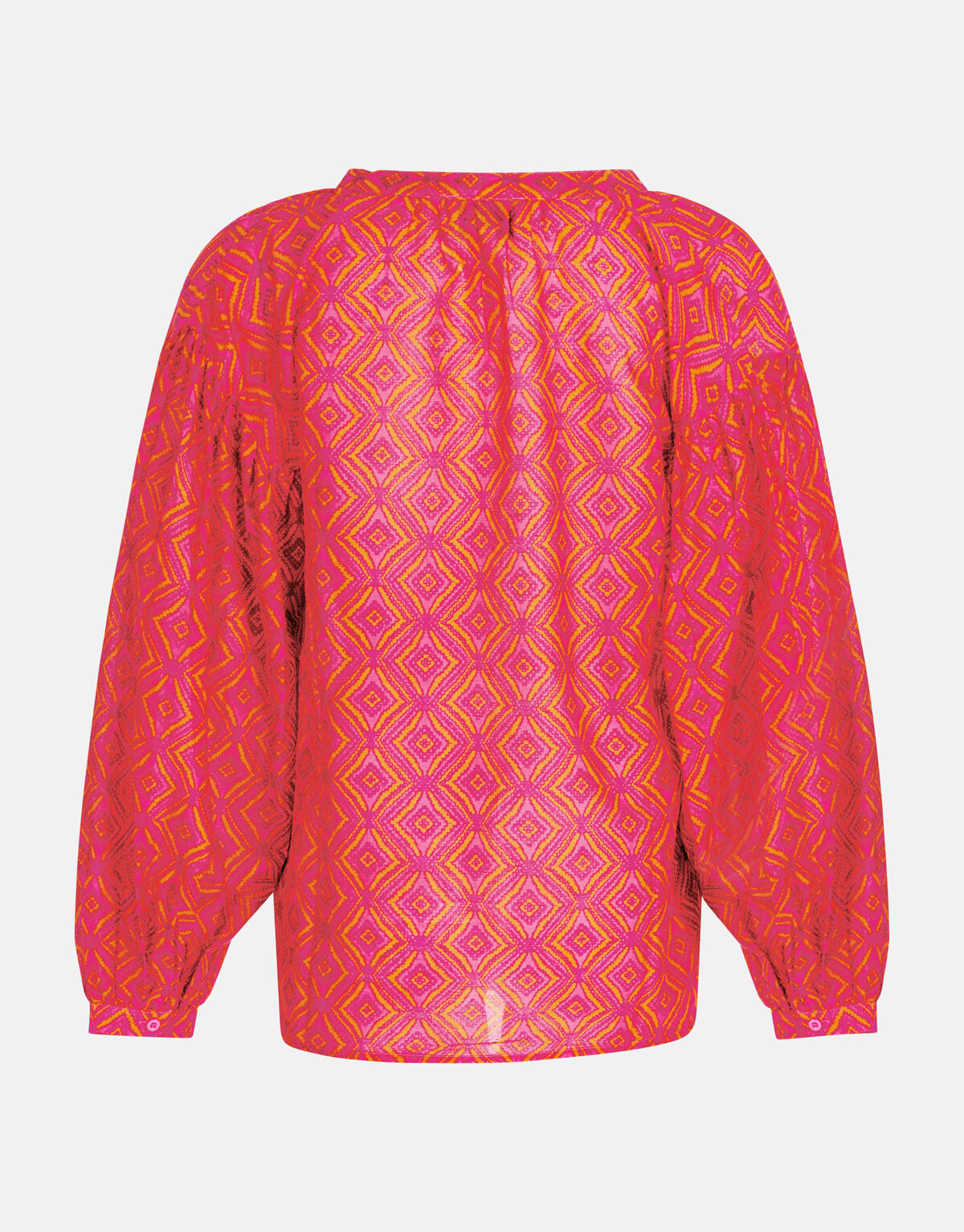 Bedruckte Voile-Bluse Rosa SHOEBY WOMEN
